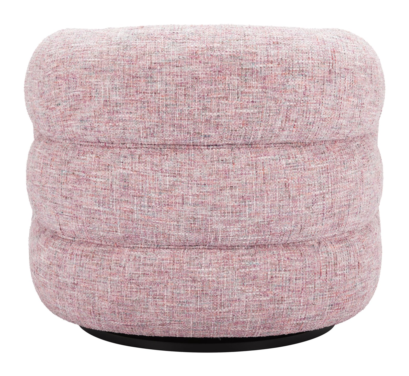 Refine Swivel Chair Pink Tweed - Image 4