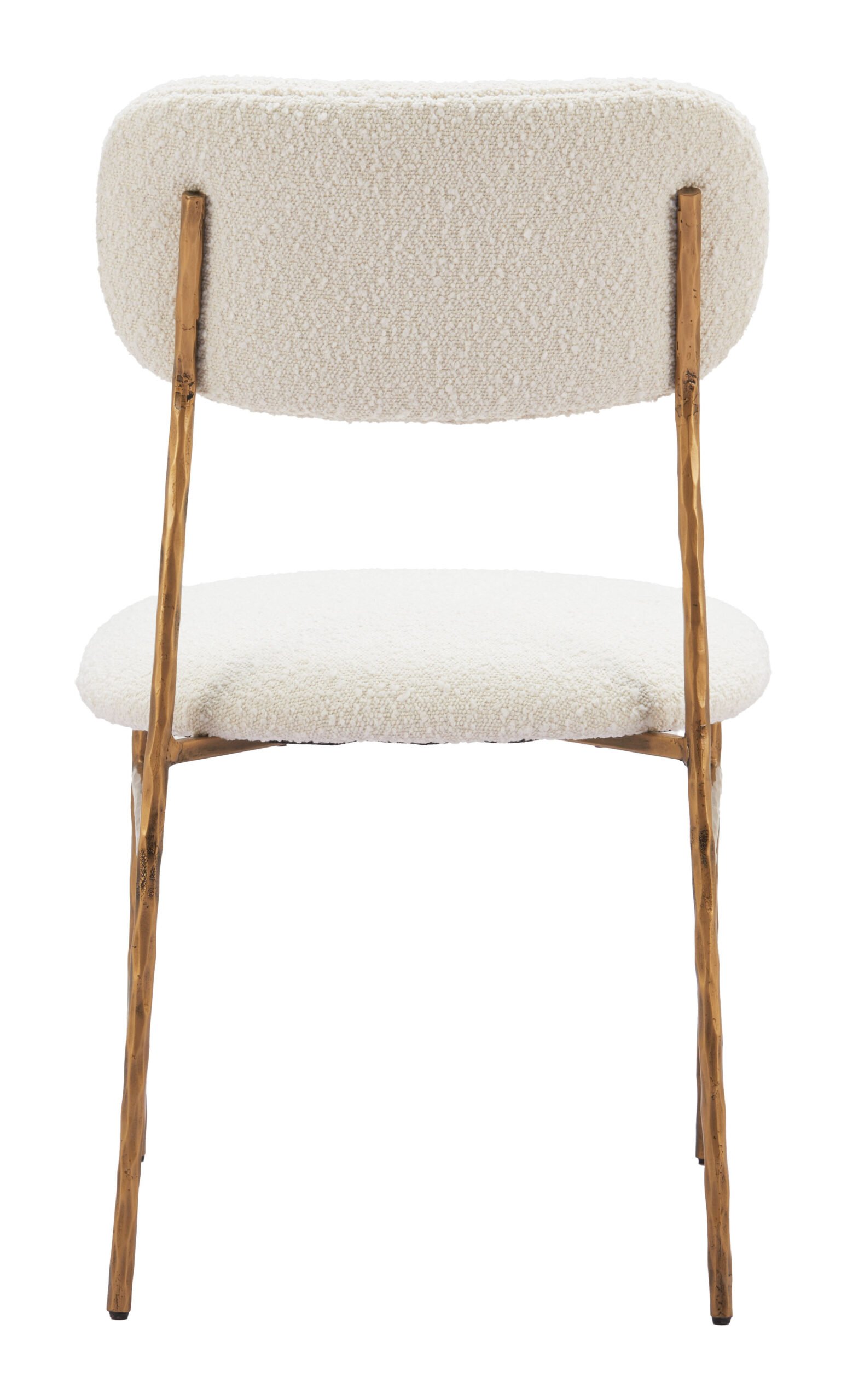 Sydhavnen Dining Chair Cream & Gold - Image 6