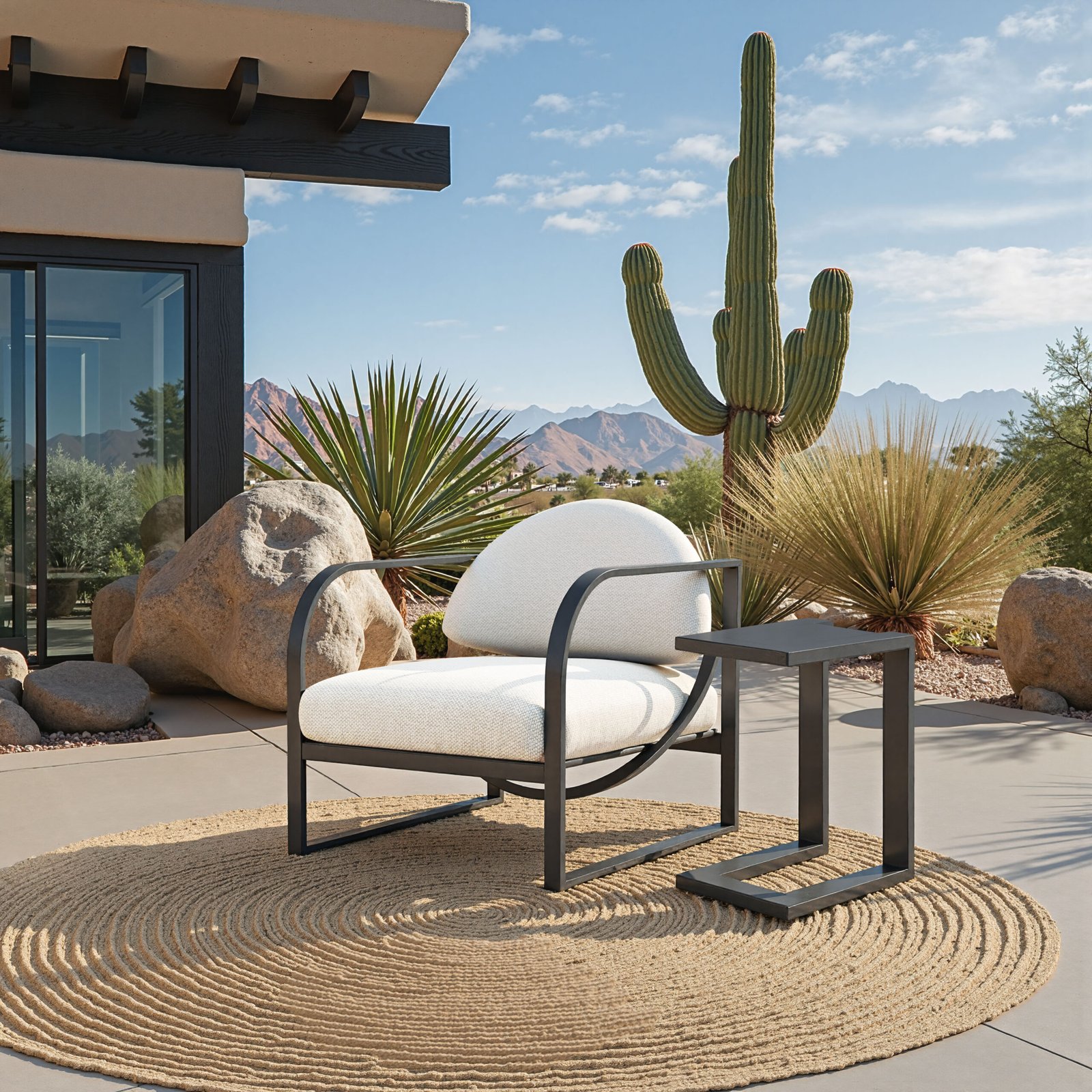 Tudi Side Table Black - Image 2