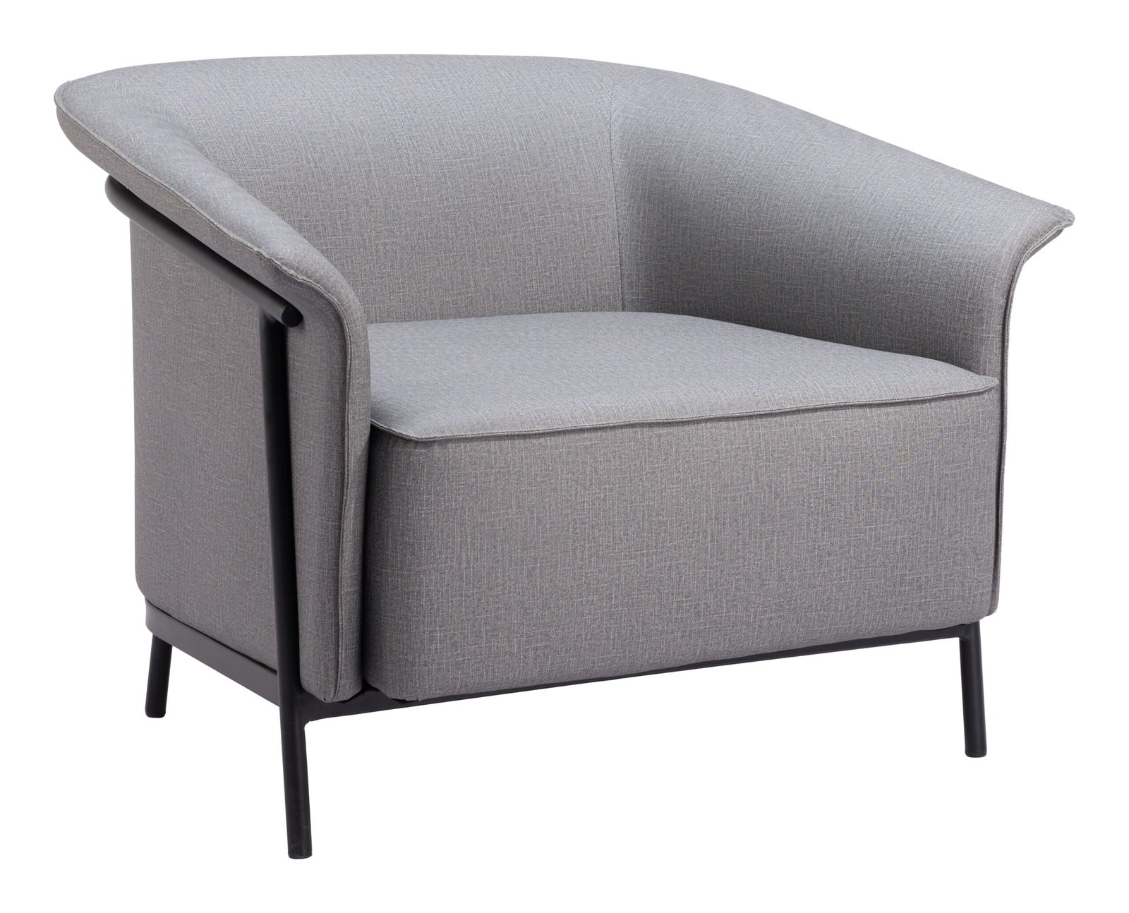 Burry Accent Chair Slate Gray - Image 5
