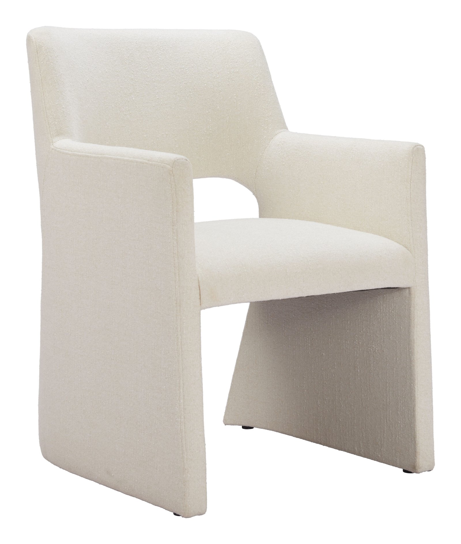 Minet Dining Chair Linen White - Image 3