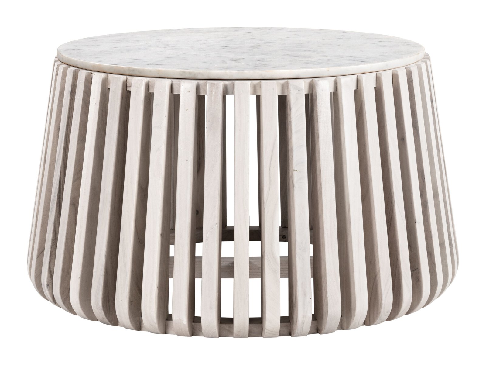 Cyprus Coffee Table White & Whitewashed