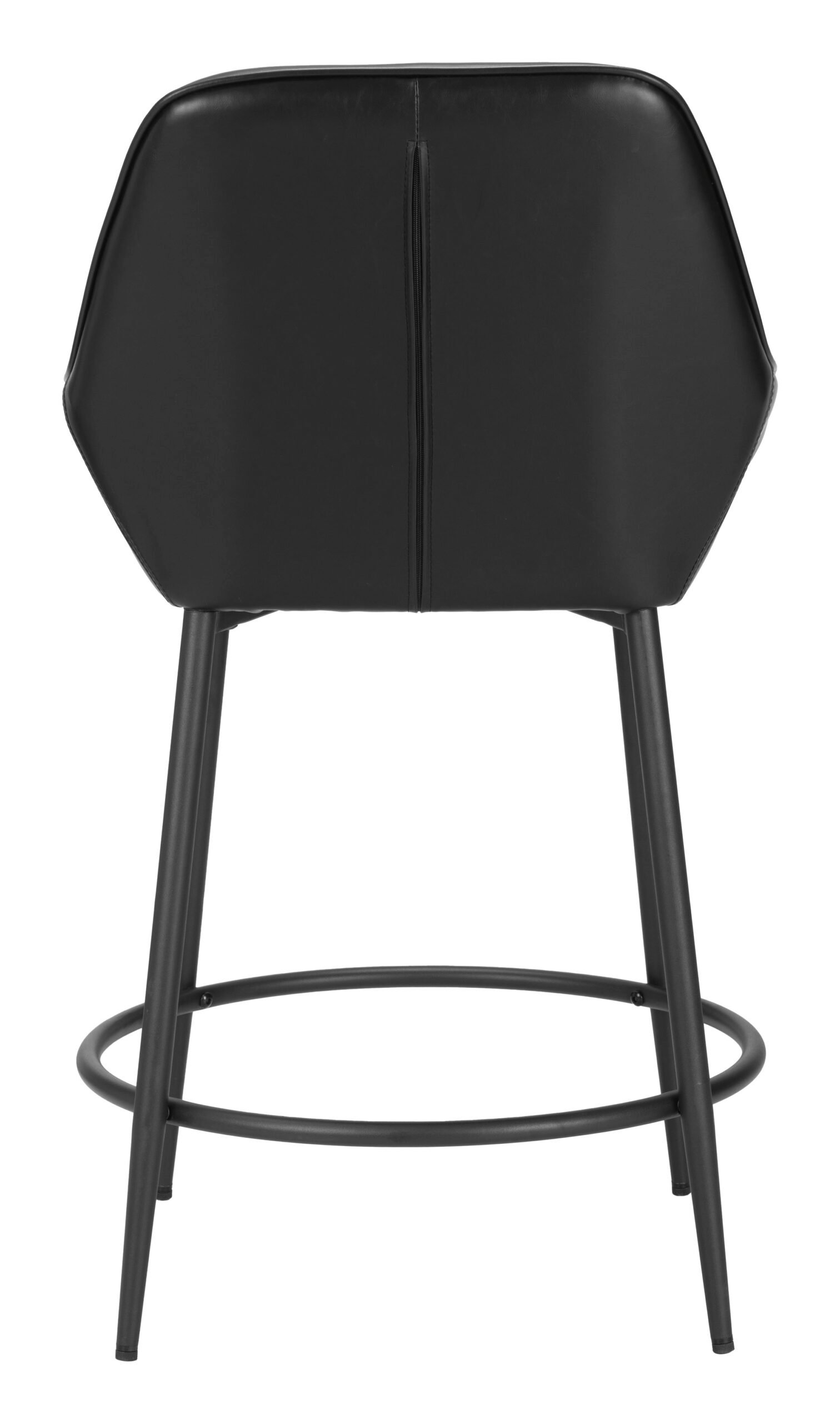 Vila Counter Stool (Set of 2) Black - Image 4