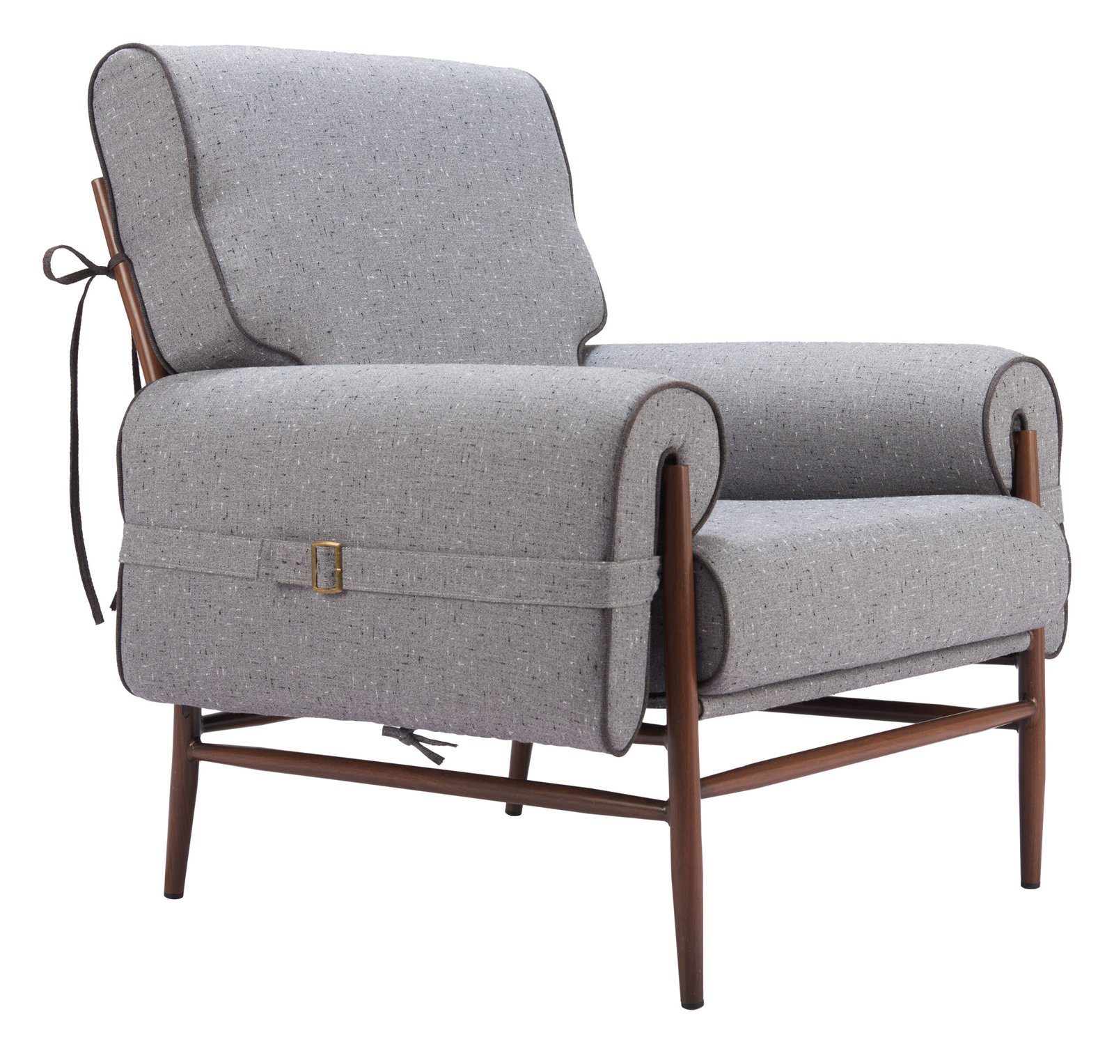 Klem Accent Chair Gray - Image 6