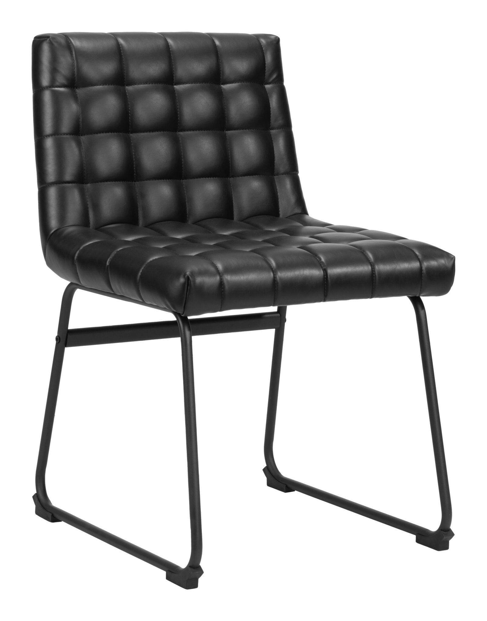 Pago Dining Chair (Set of 2) Black - Image 3