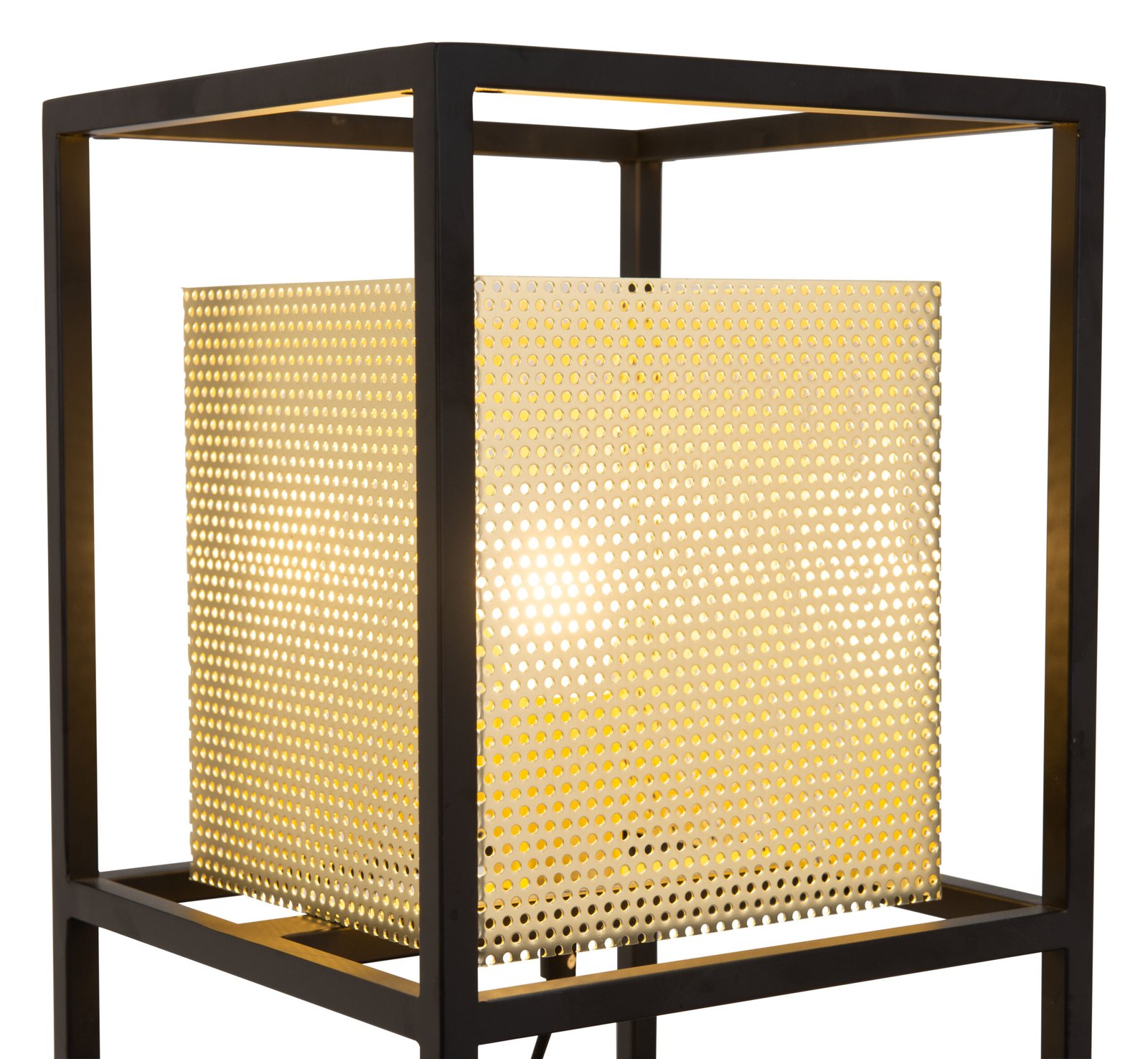 Yves Table Lamp Gold & Black - Image 6