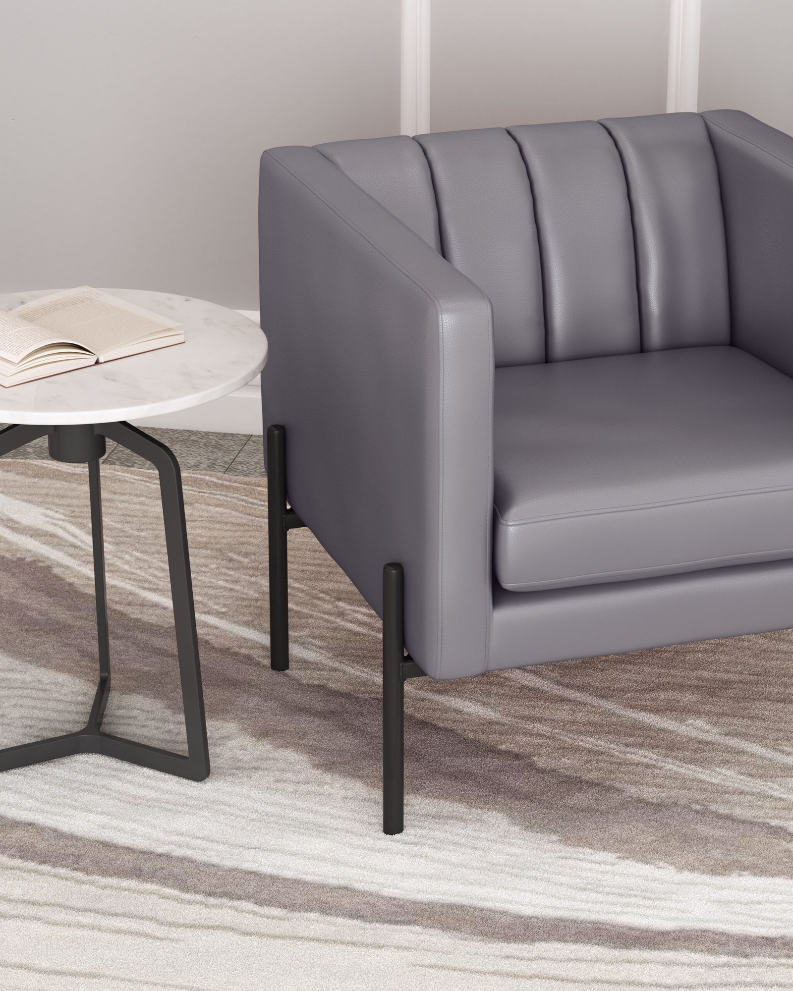 Jess Accent Chair Gray - Image 2