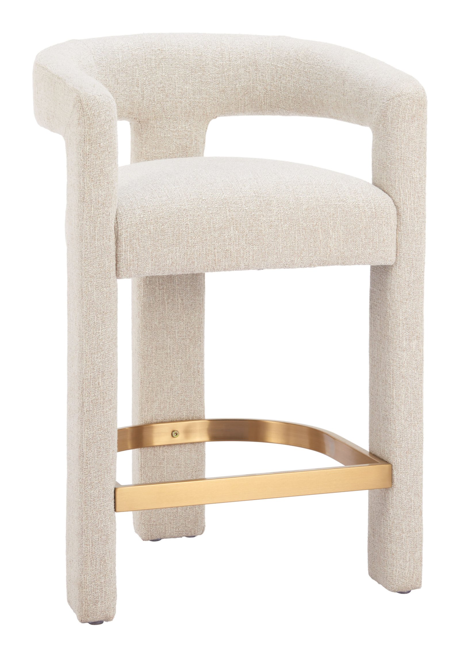 Saiko Counter Stool Beige - Image 6