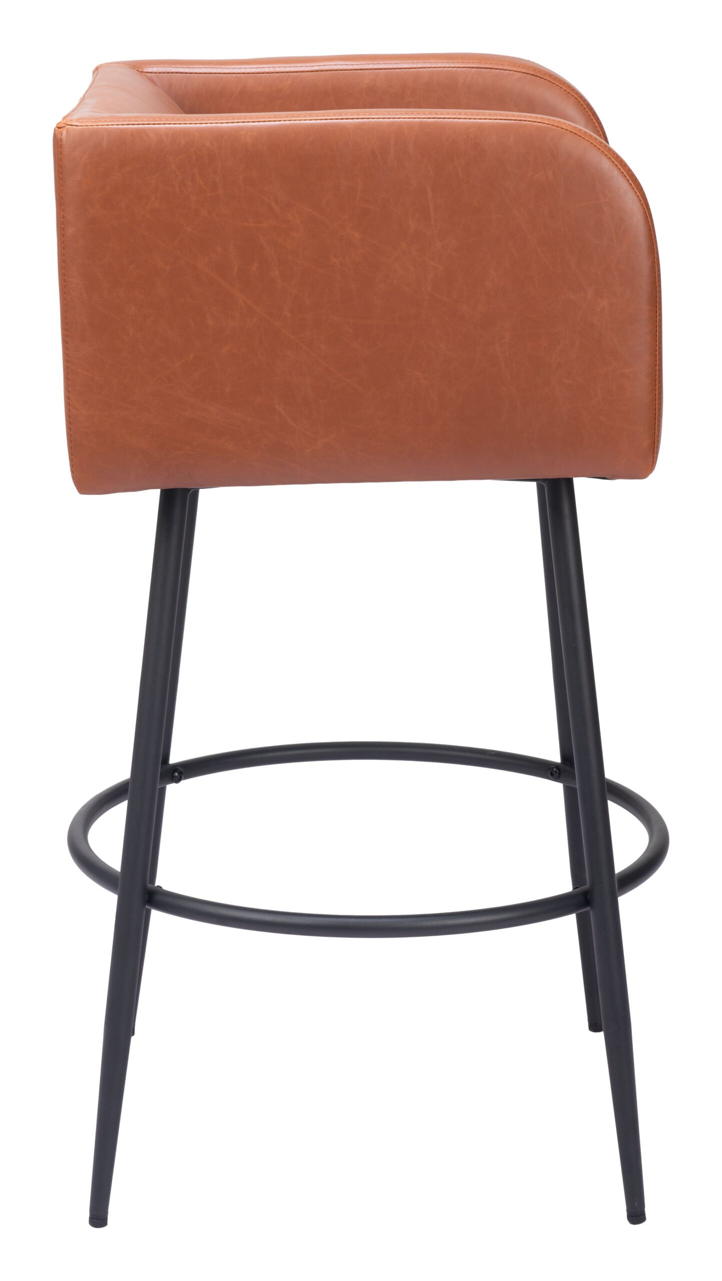Horbat Barstool (Set of 2) Brown - Image 4