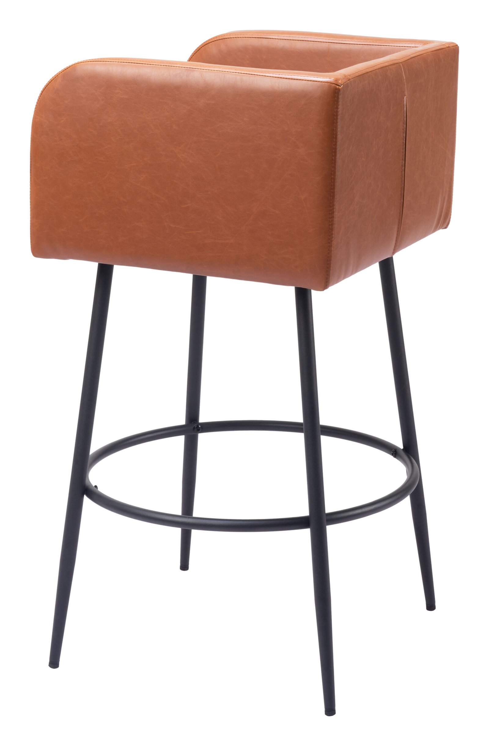 Horbat Barstool (Set of 2) Brown - Image 7