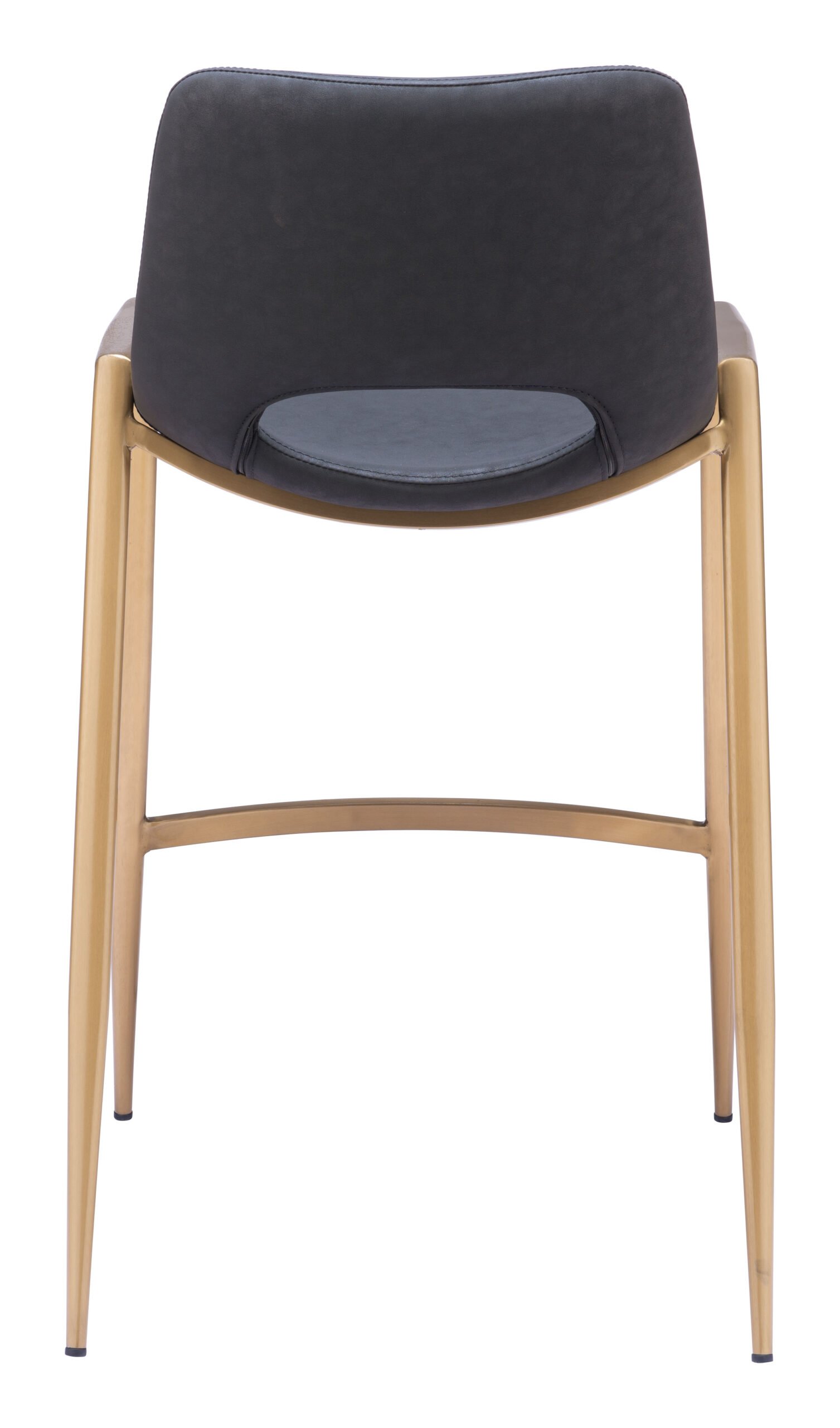 Desi Counter Stool (Set of 2) Black & Gold - Image 6