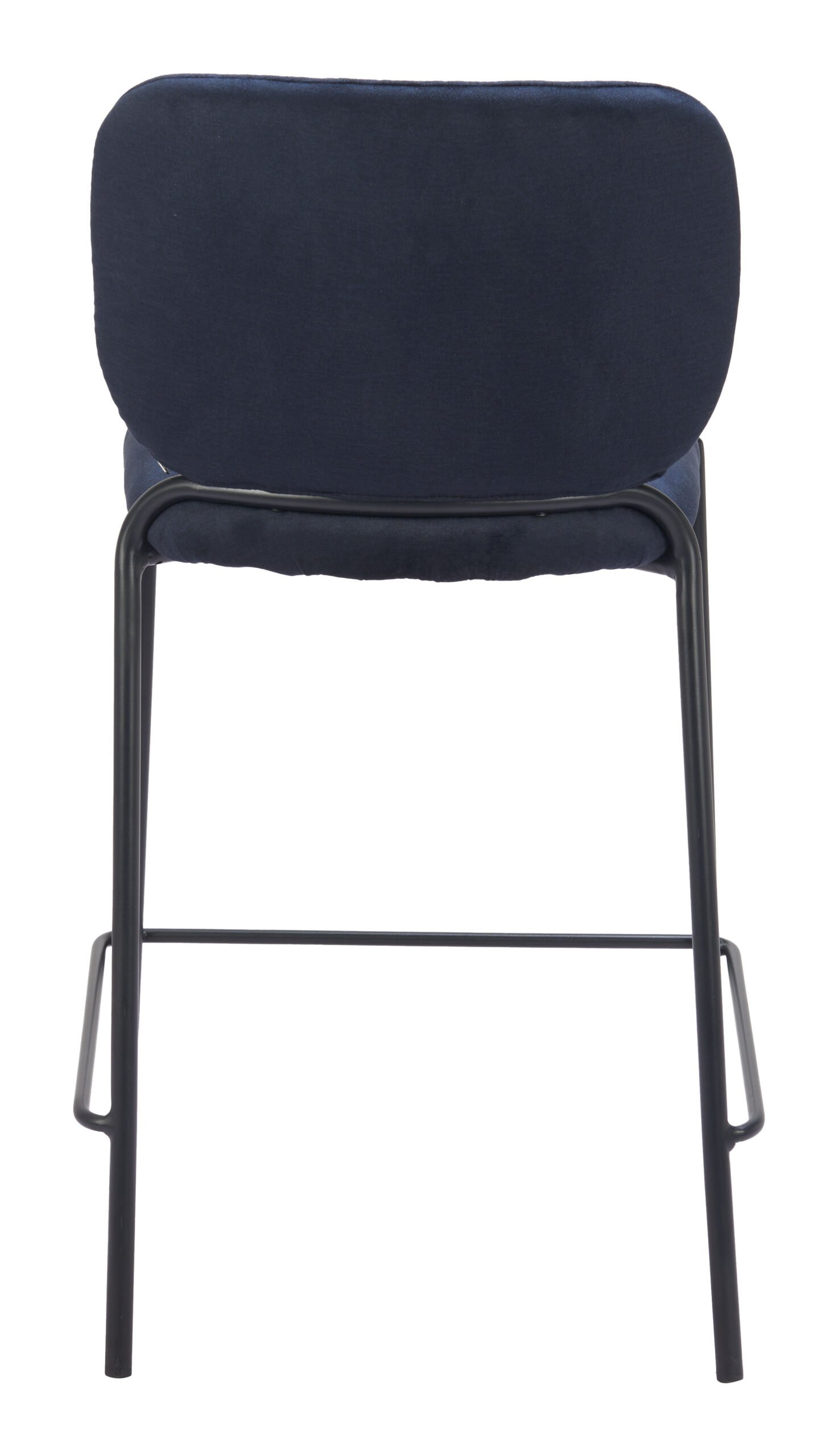 Plat Counter Stool (Set of 2) Blue - Image 4