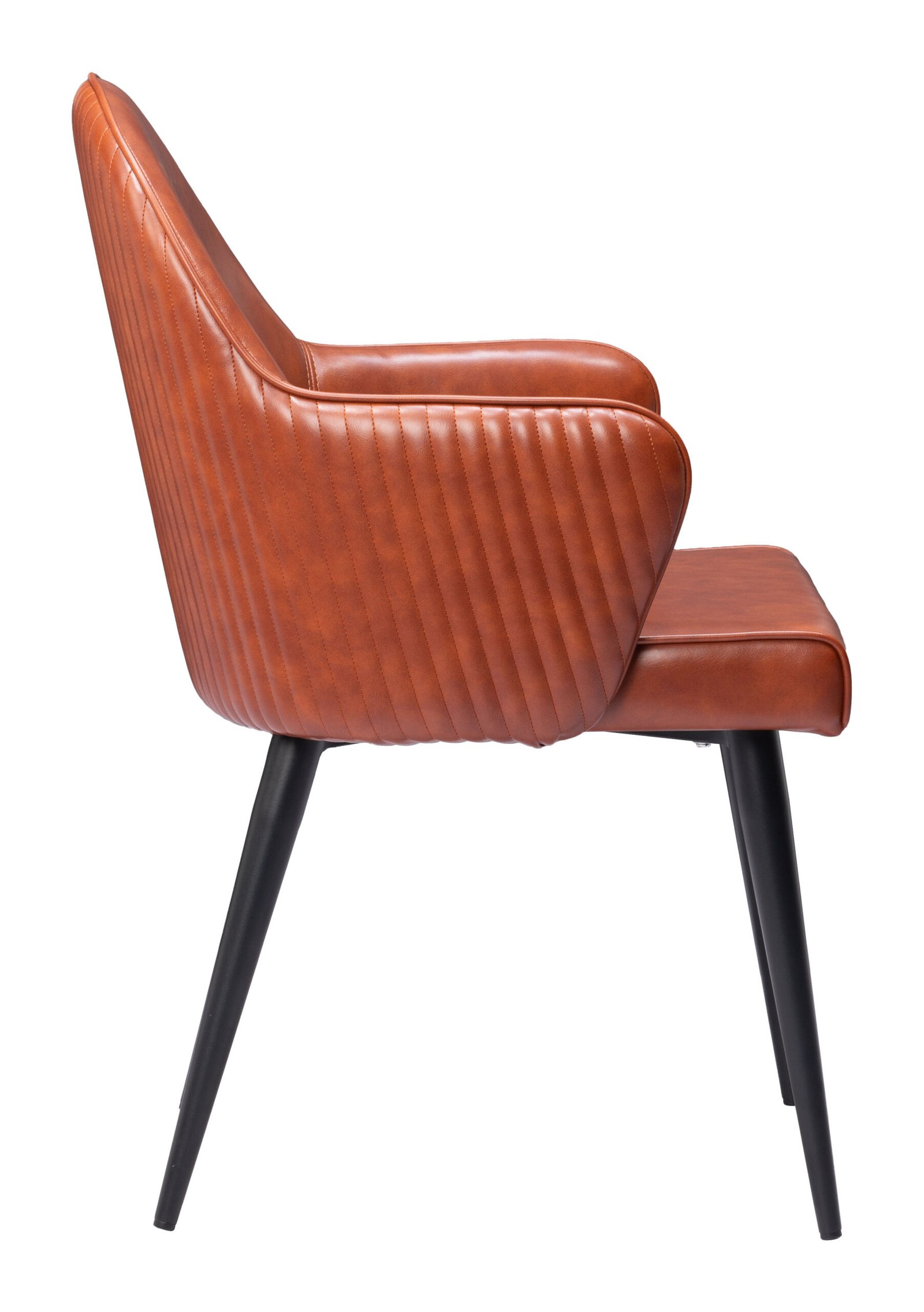 Silloth Dining Chair Brown - Image 2