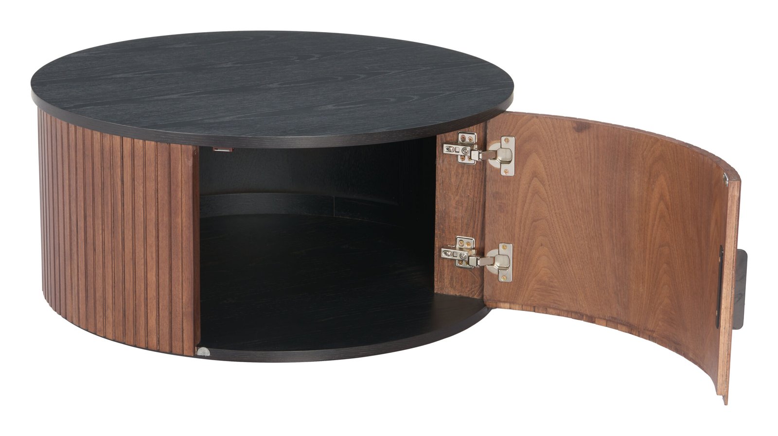 Nejaus Coffee Table Black & Walnut - Image 6