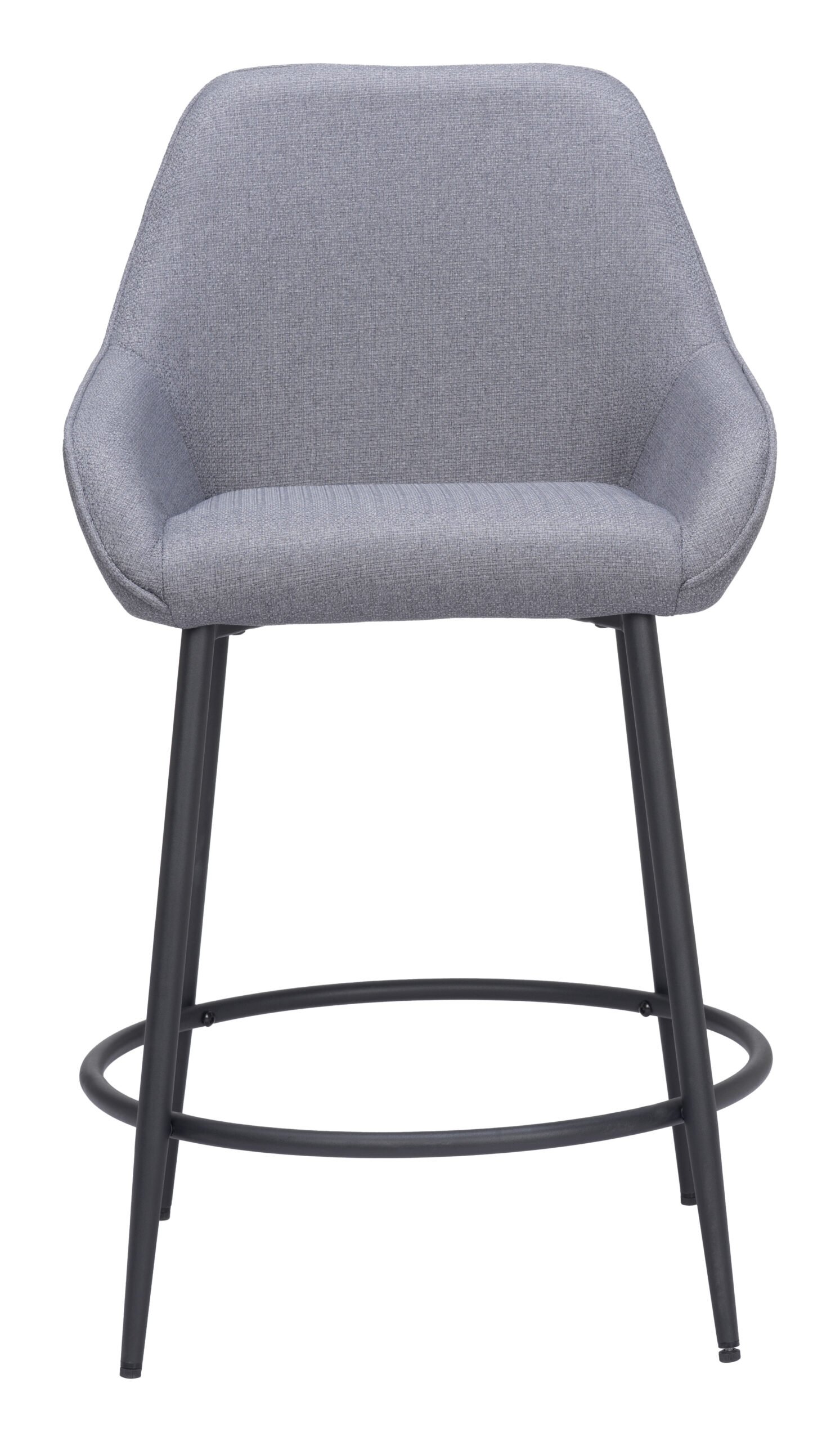 Vila Counter Stool (Set of 2) Gray - Image 3