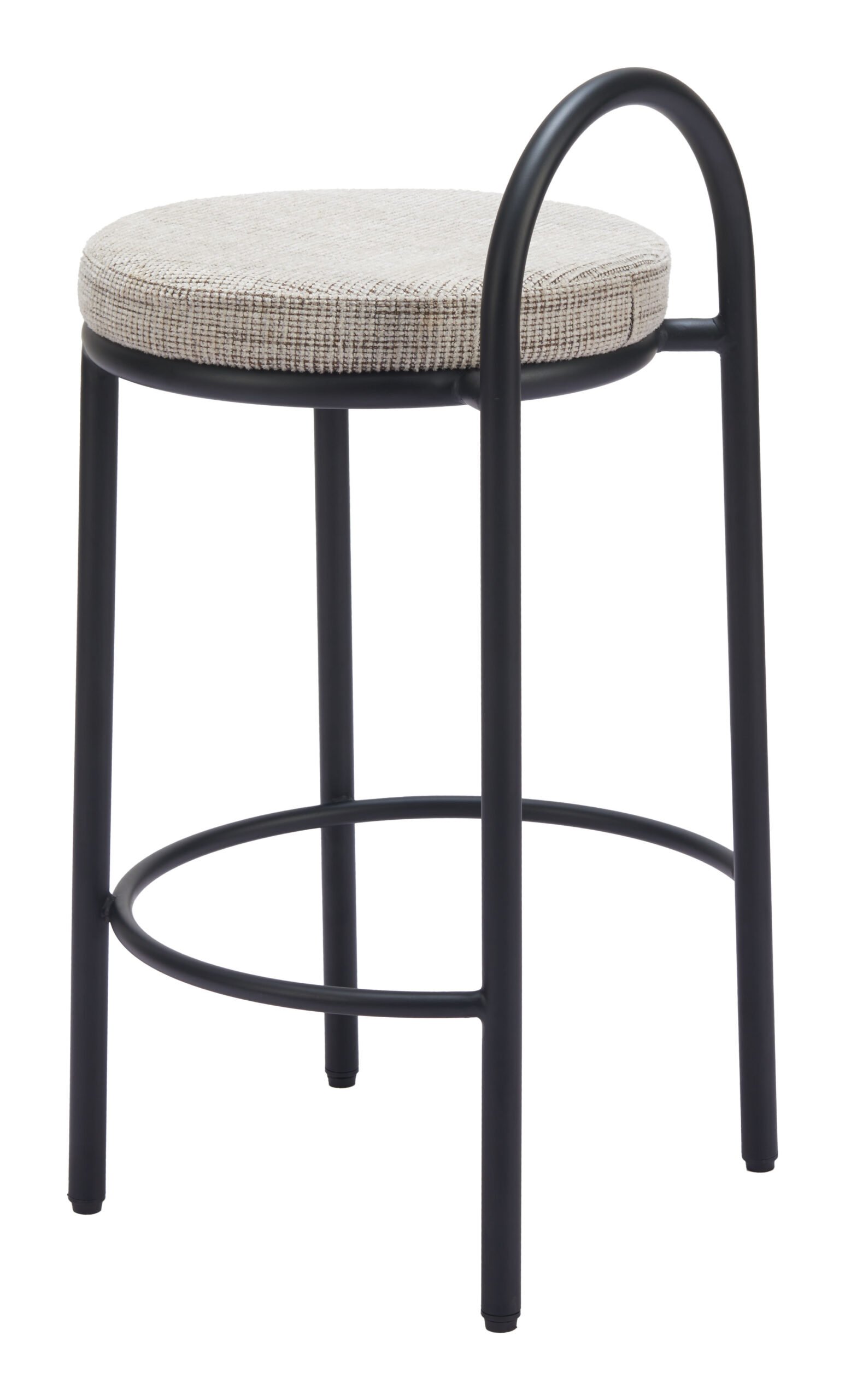 Sisal Counter Stool (Set of 2) Beige Tweed - Image 7
