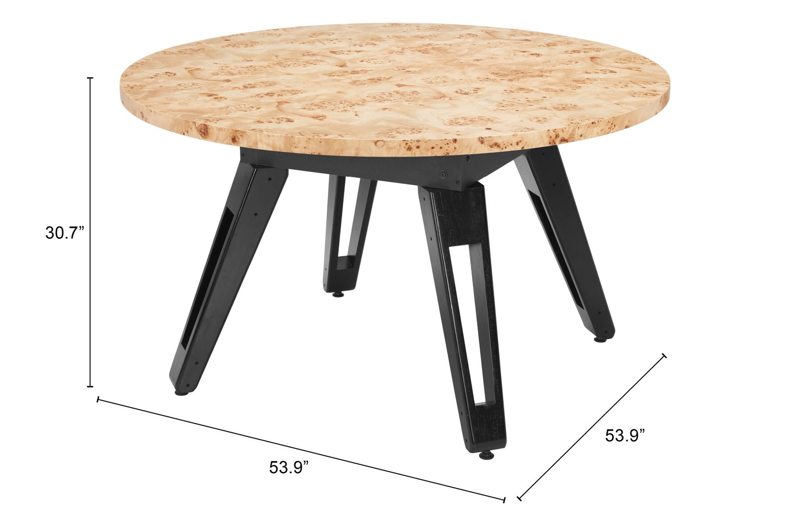 Burl 2 in 1 Table Natural - Image 15