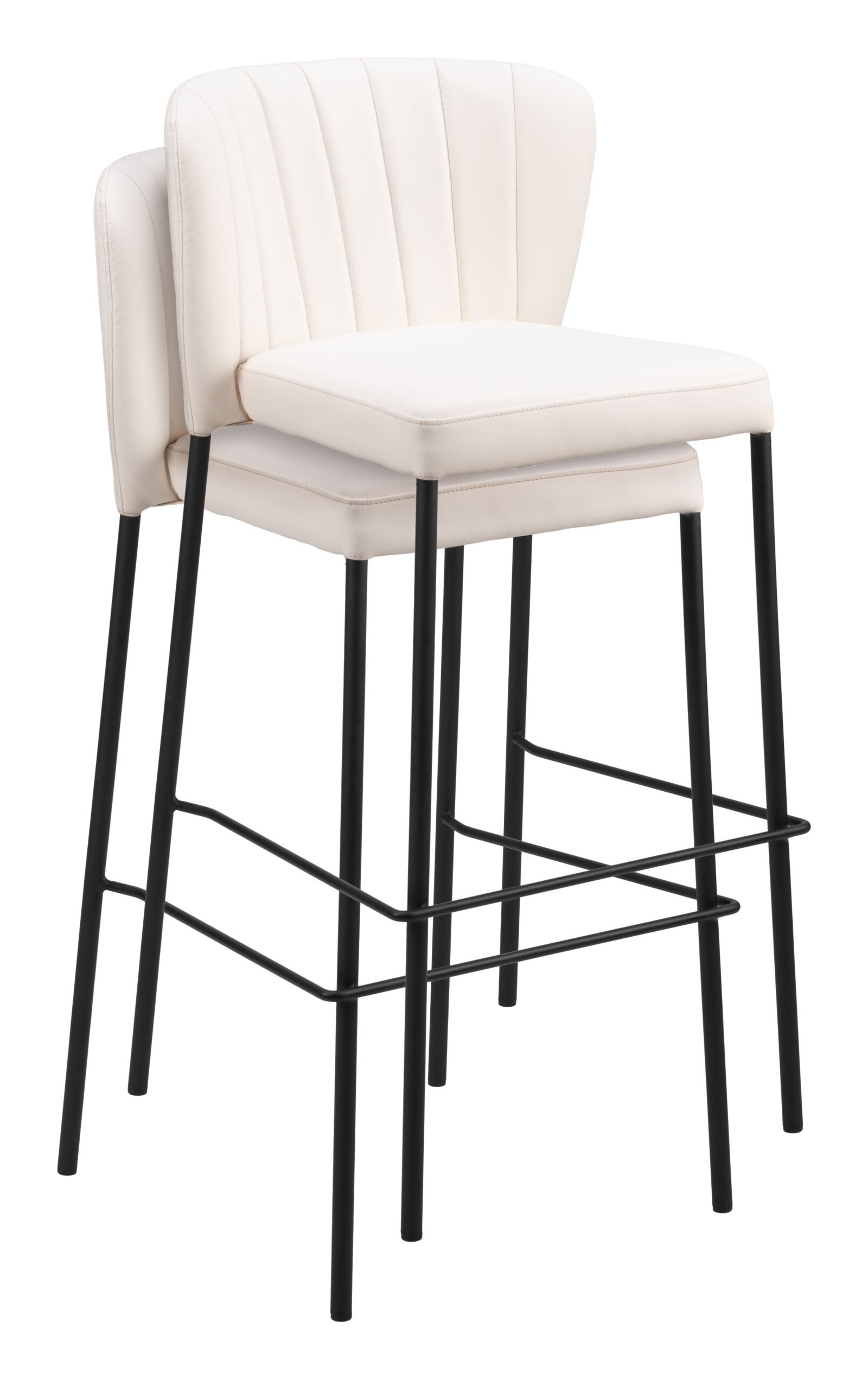 Linz Barstool (Set of 2) Cream - Image 8