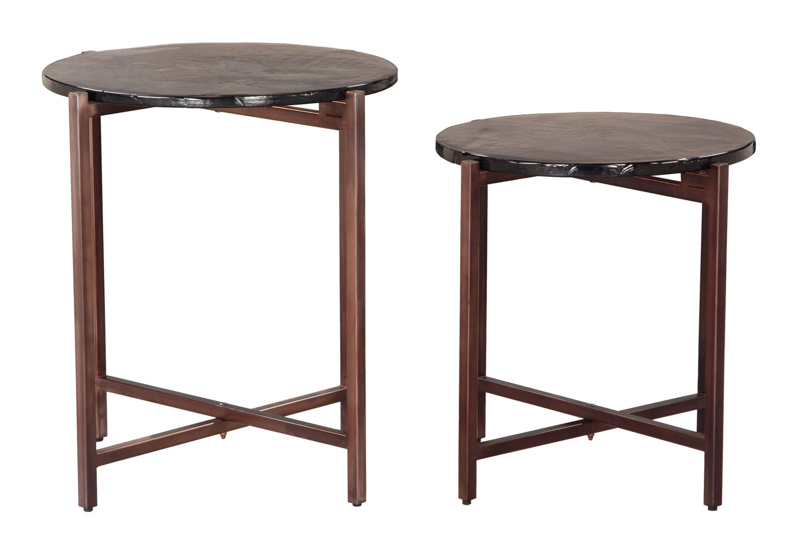 Gema Coffee Table Set (2-Piece) Bronze - Image 2
