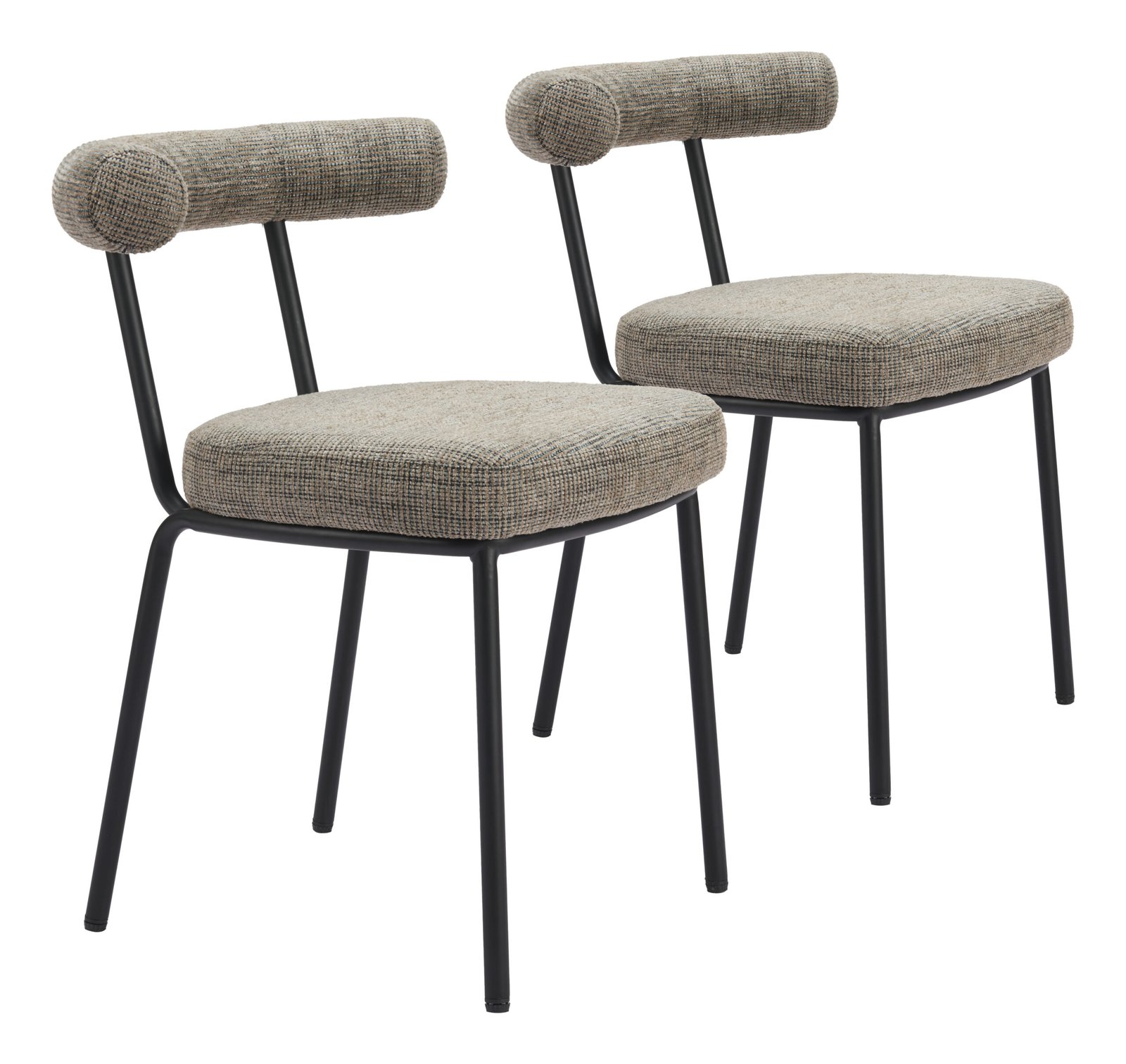 Kede Dining Chair (Set of 2) Green Tweed - Image 10