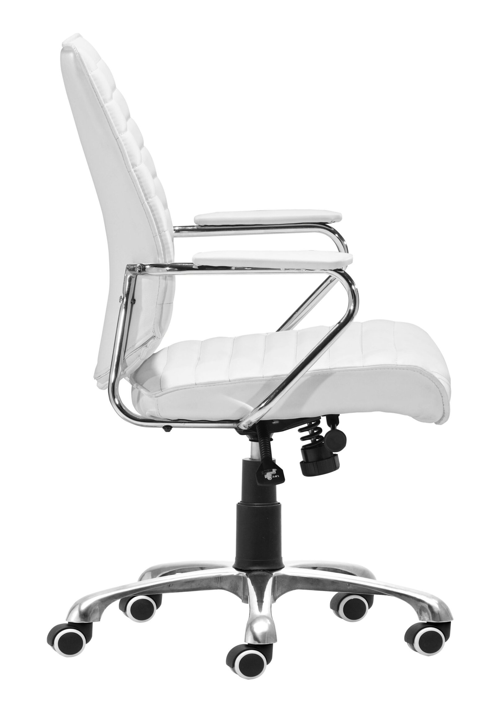 Enterprise Low Back Office Chair White - Image 3