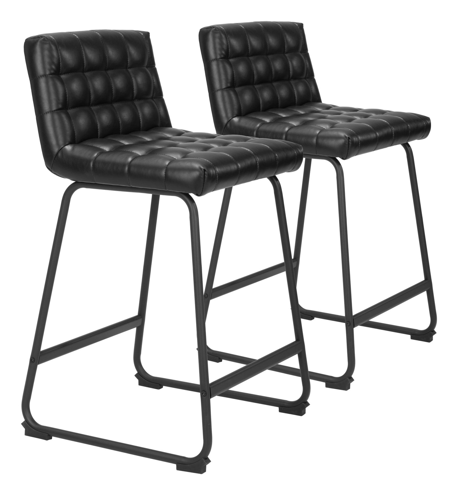 Pago Counter Stool (Set of 2) Black - Image 12