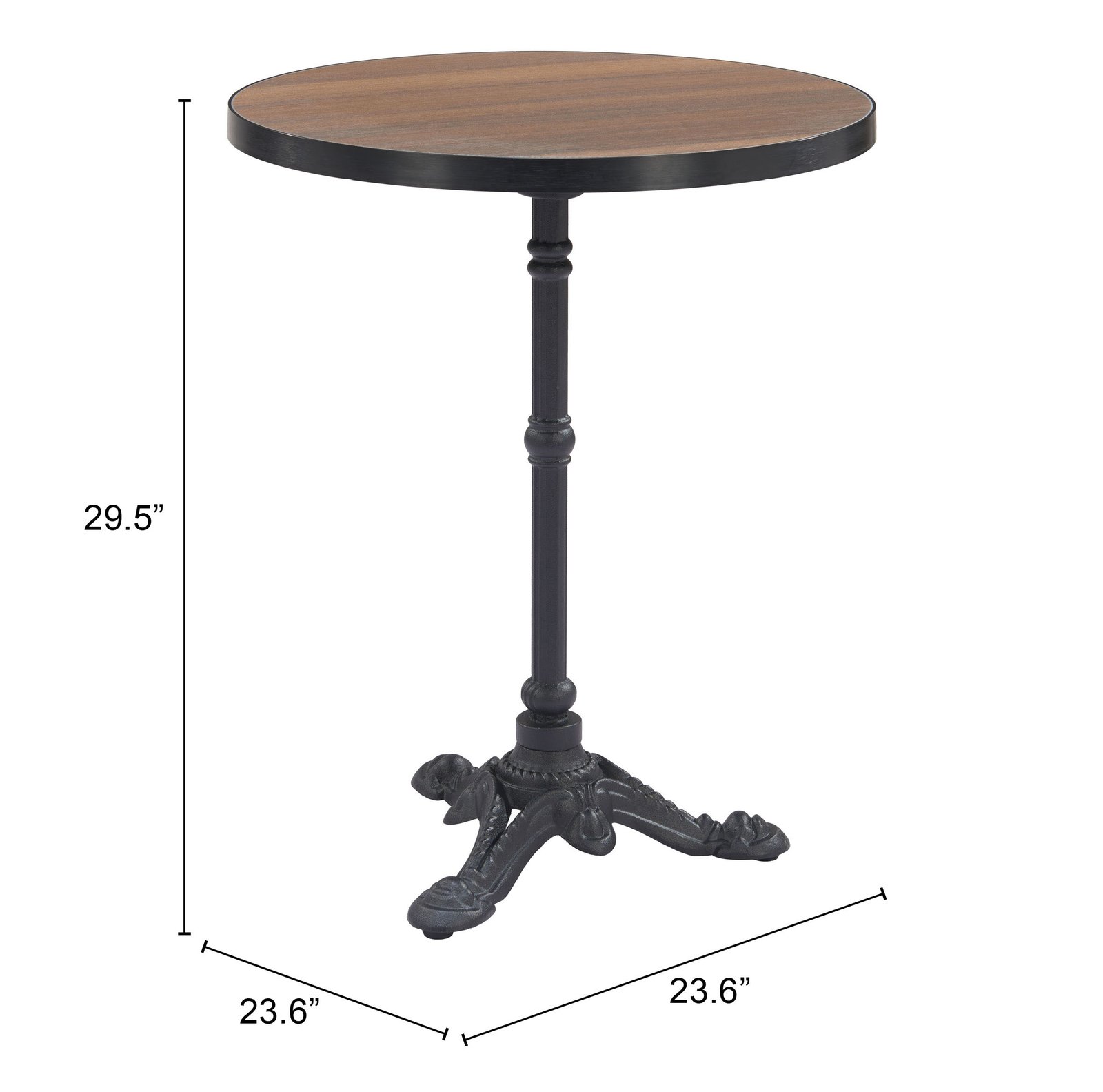 Gazebo Dining Table Walnut - Image 11