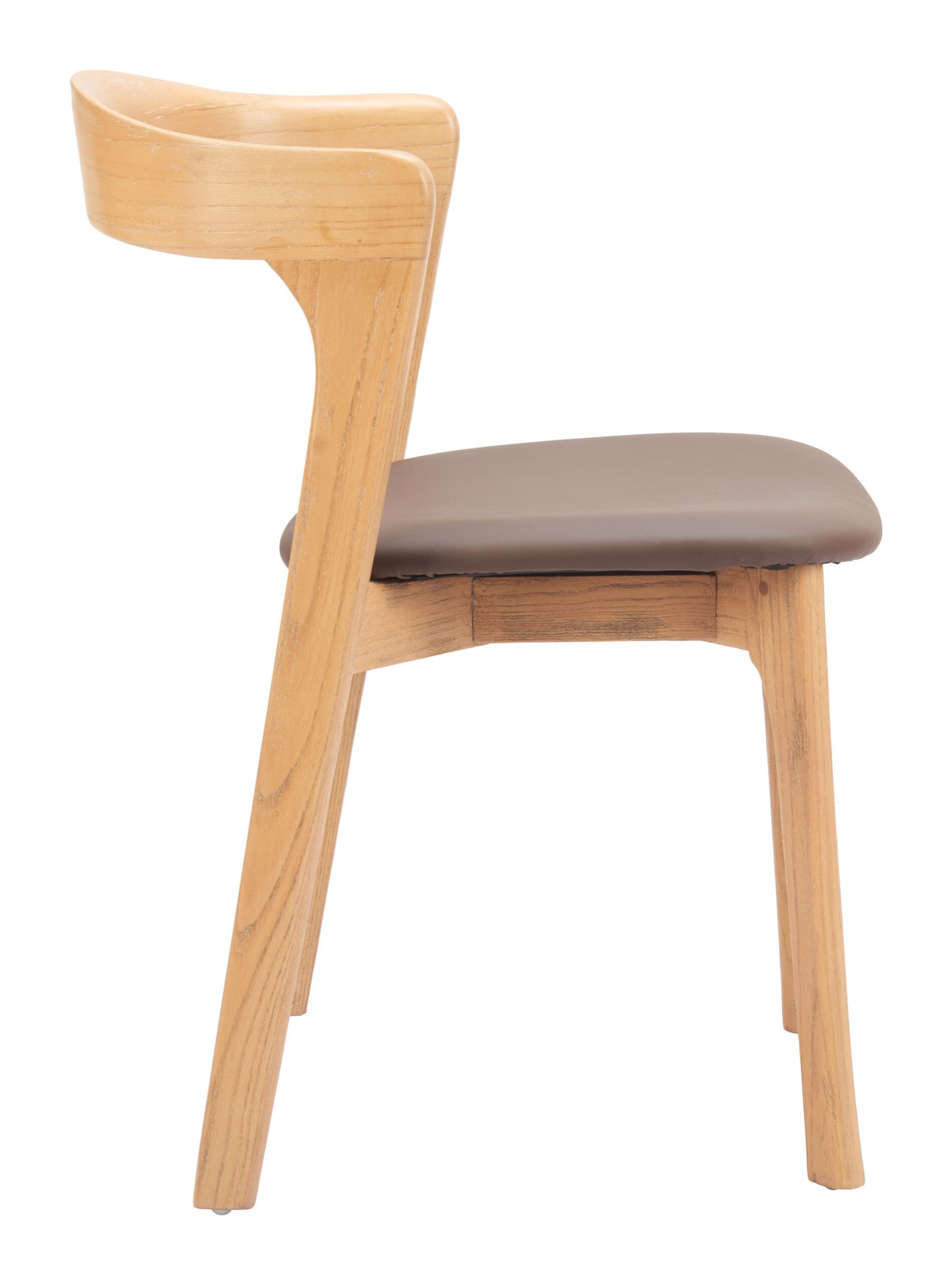 Pioro Dining Chair (Set of 2) Brown & Natural - Image 4