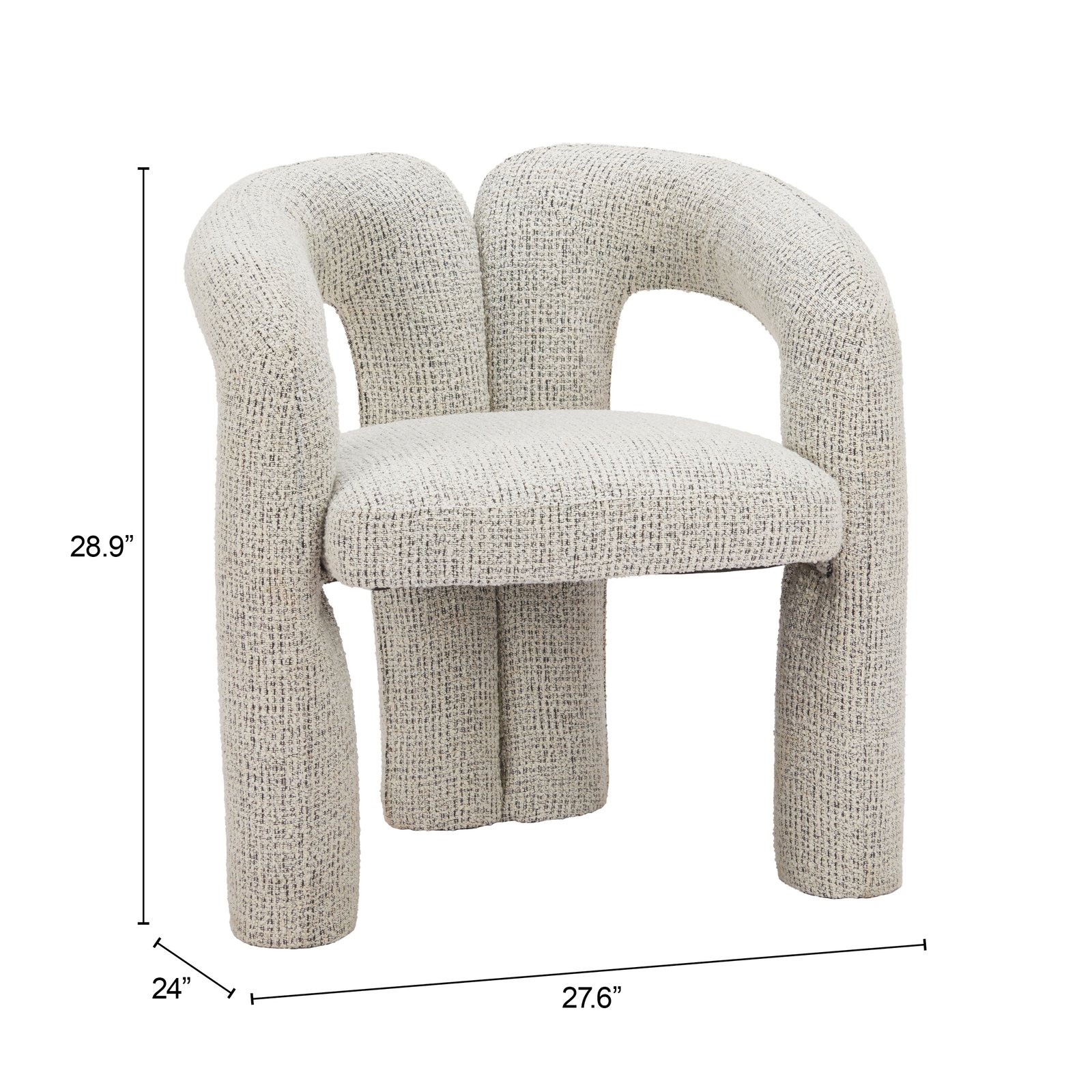 Buis Dining Chair Gray - Image 8