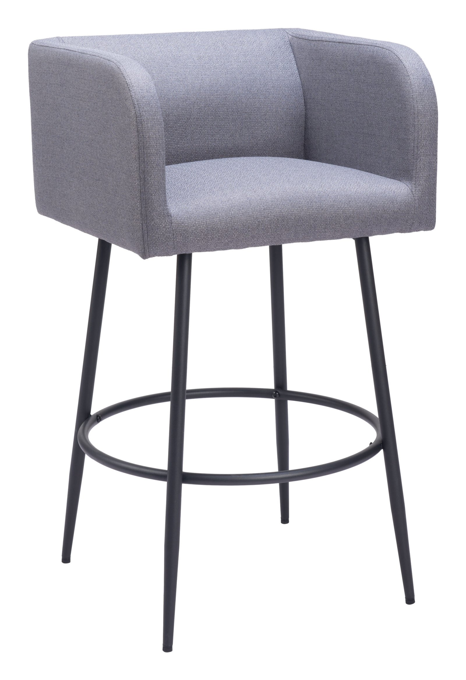 Horbat Barstool (Set of 2) Gray - Image 3