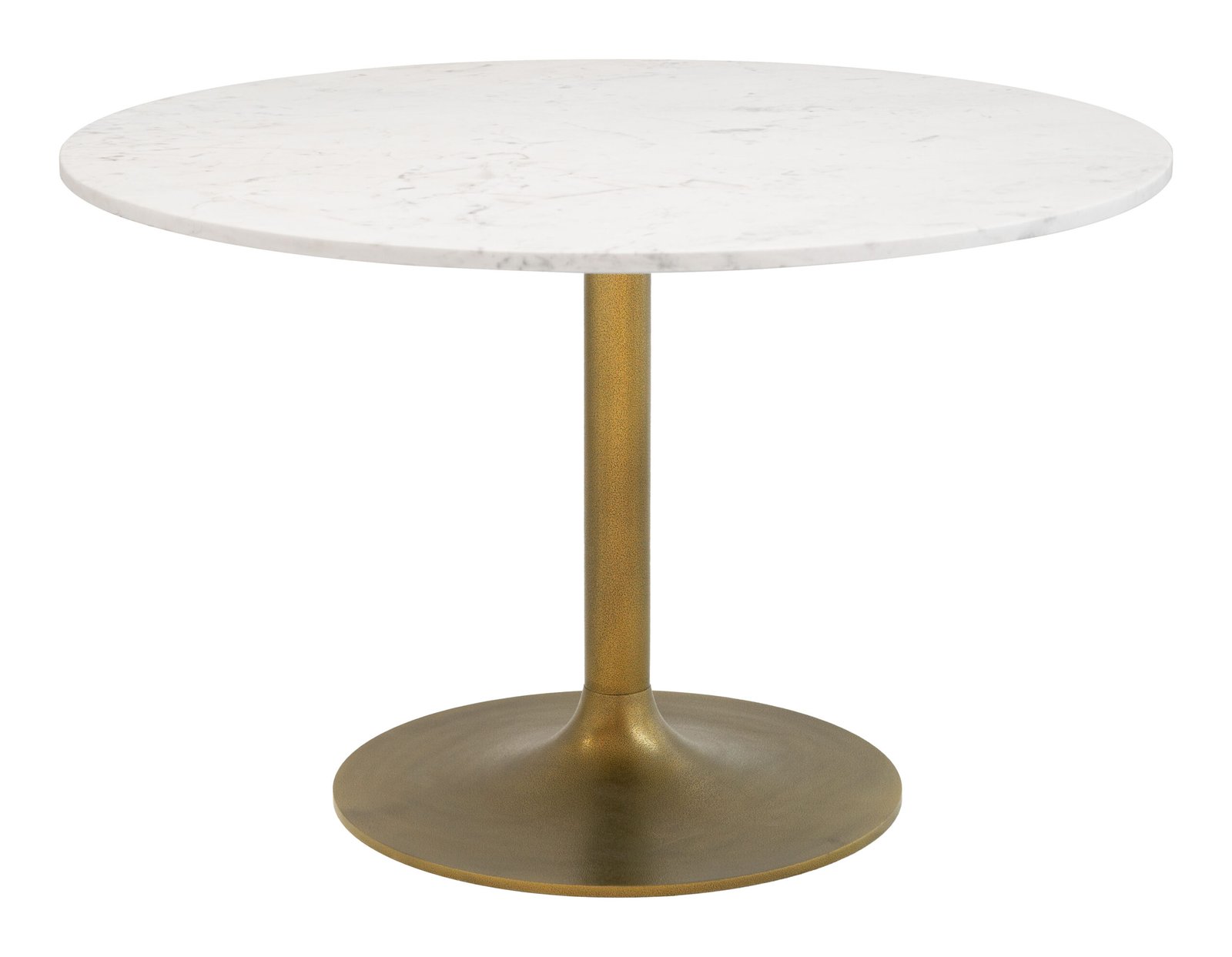 Ithaca Dining Table White & Gold - Image 3