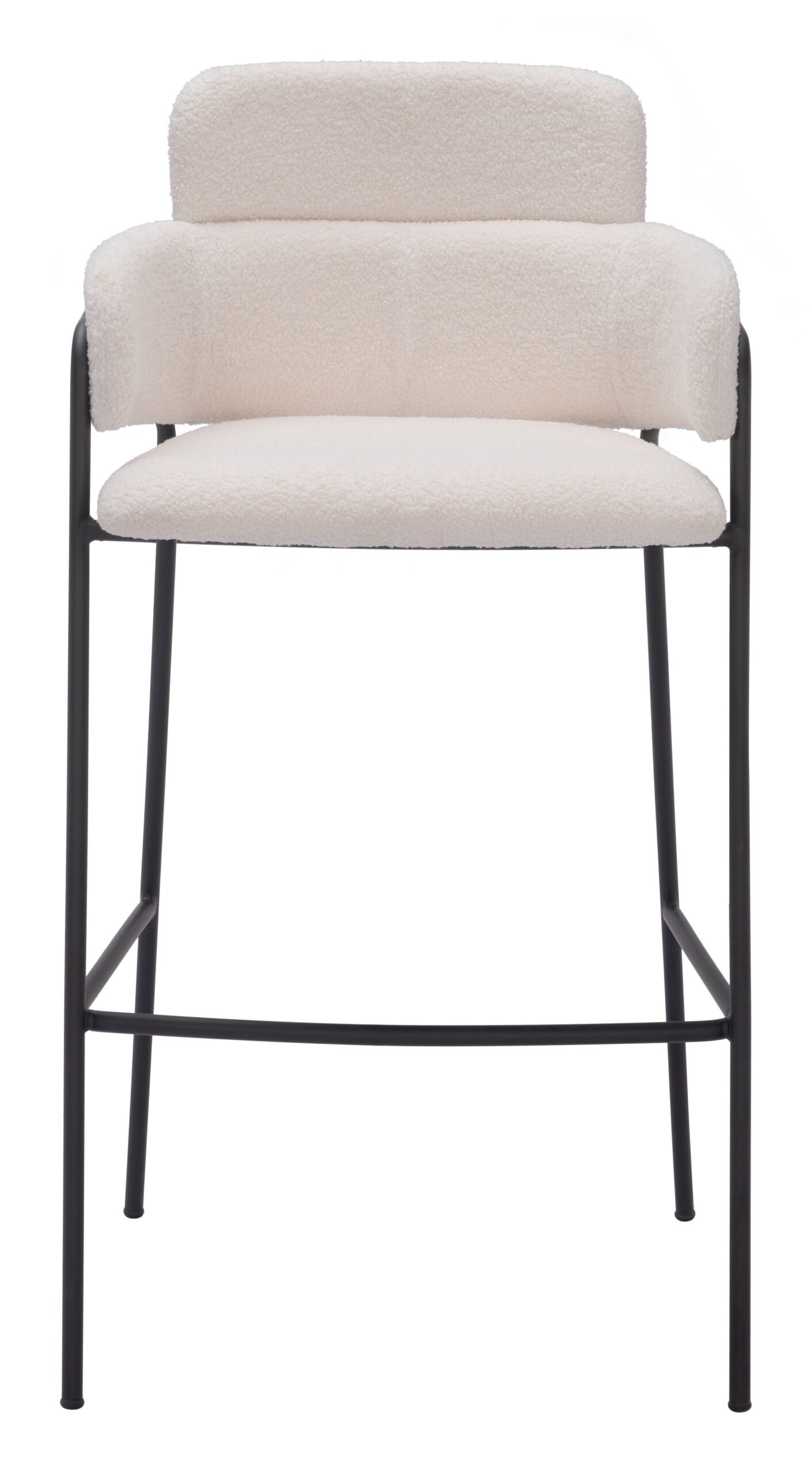 Marcel Barstool (Set of 2) Cream - Image 4