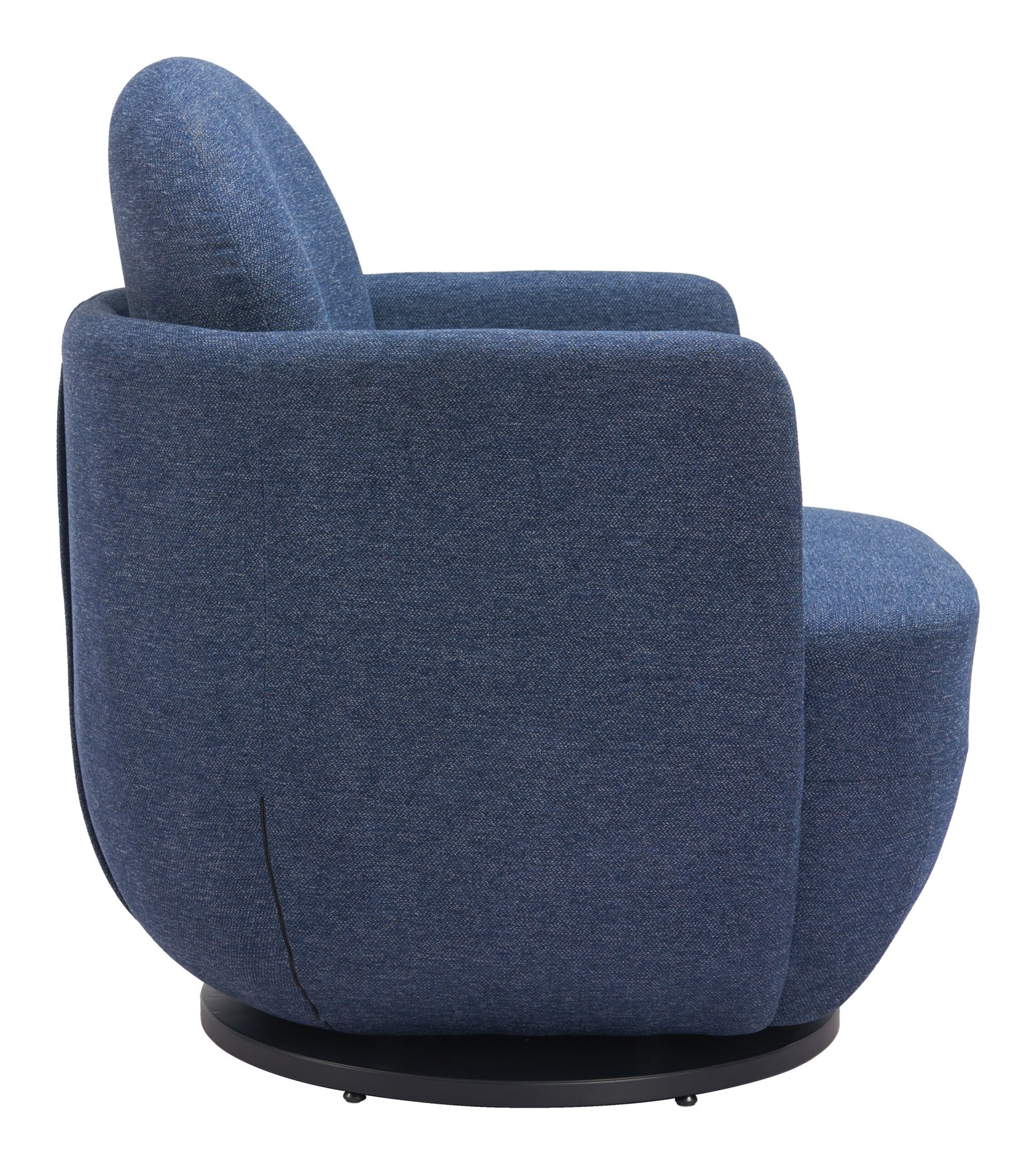 Bant Swivel Chair Blue - Image 2