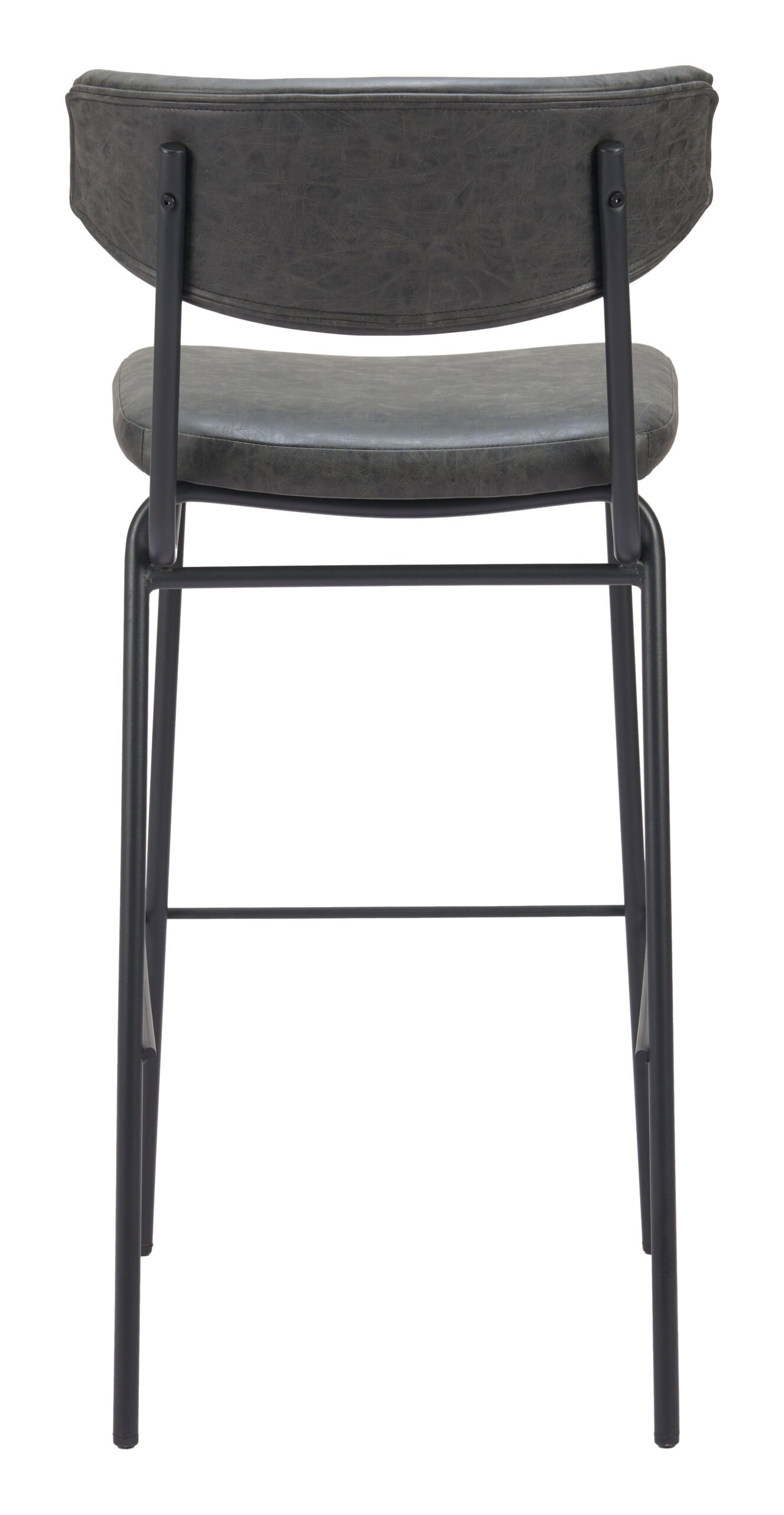 Charon Barstool (Set of 2) Vintage Black - Image 5