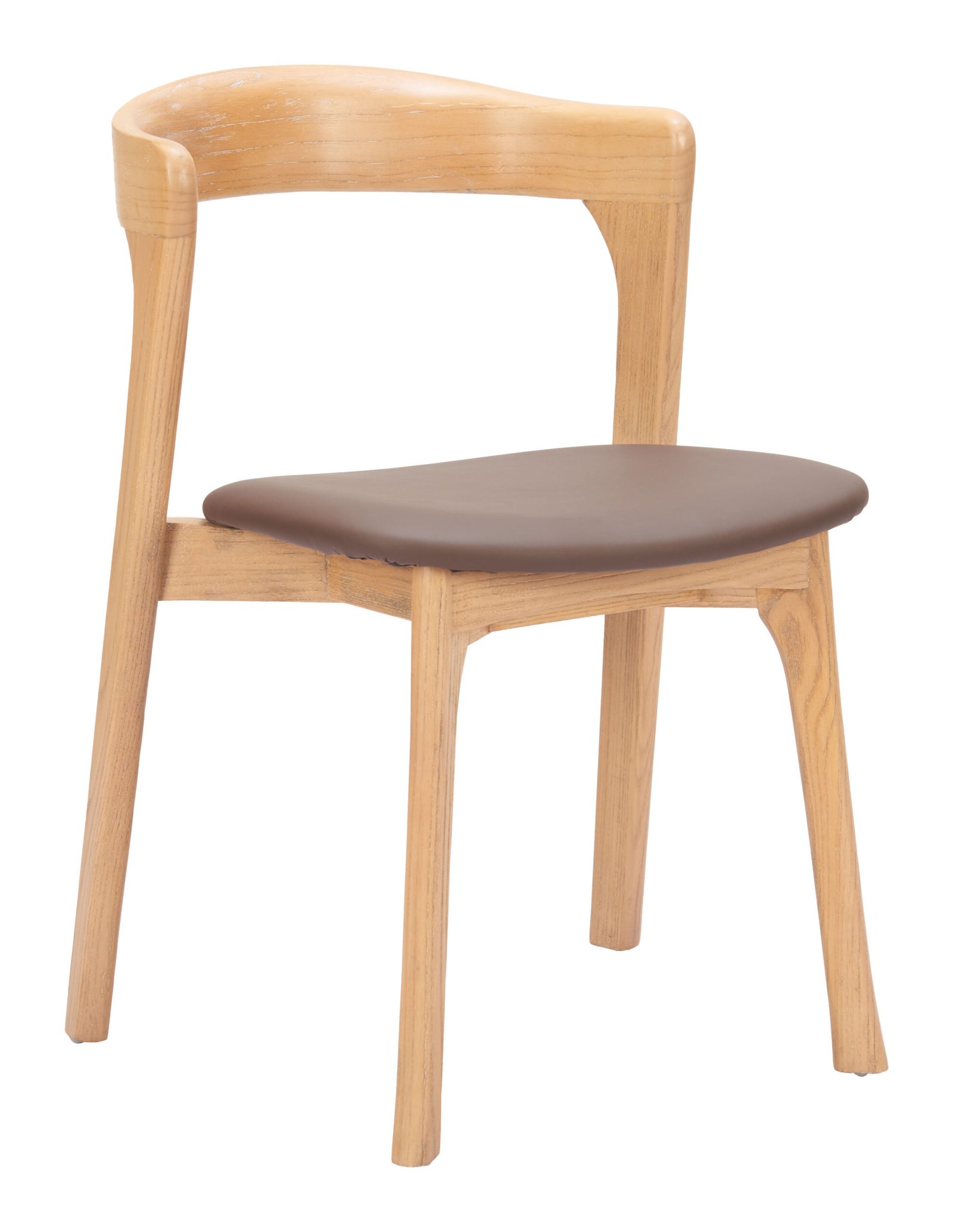 Pioro Dining Chair (Set of 2) Brown & Natural - Image 8