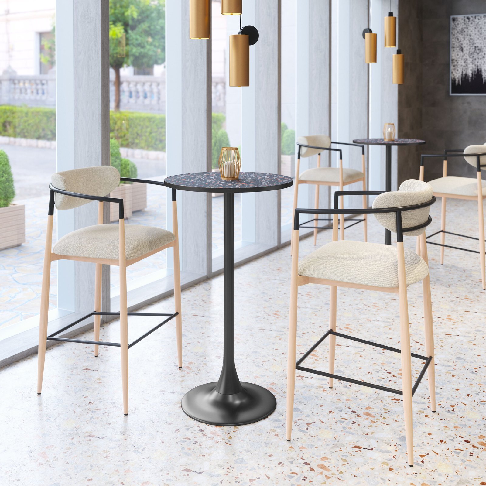 Bite Bar Table Black