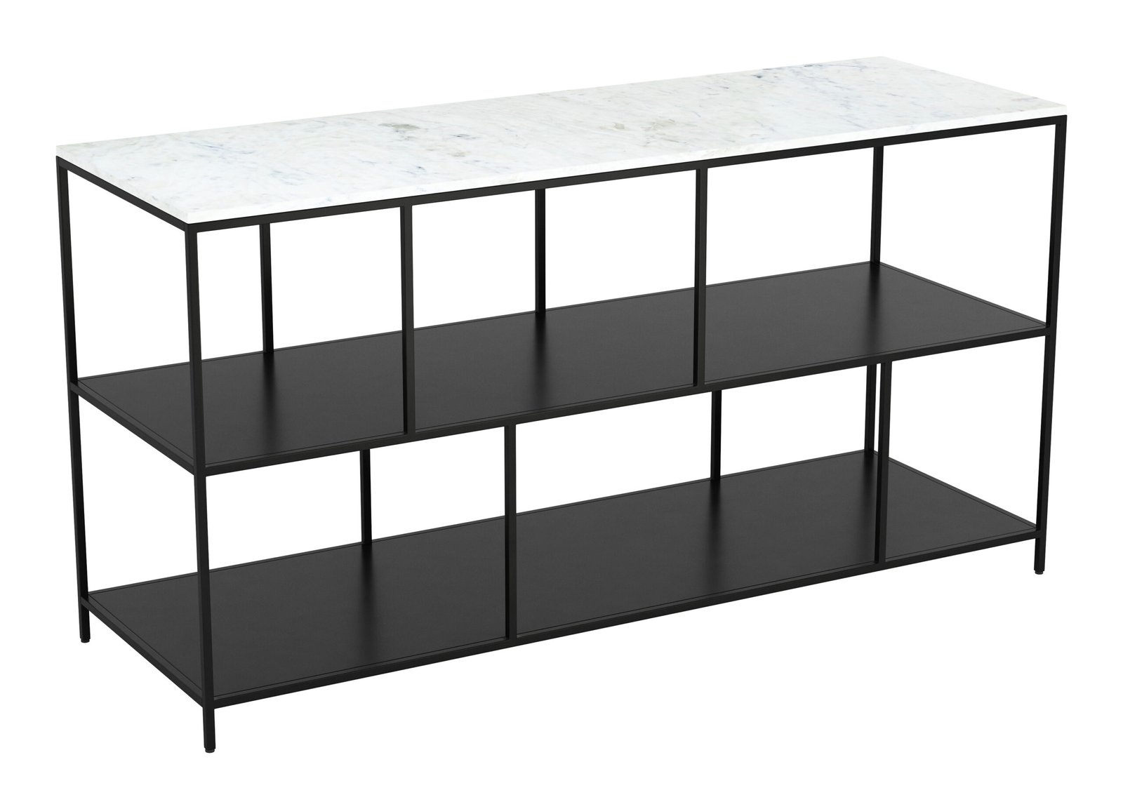 Singularity Console Table White & Black - Image 6