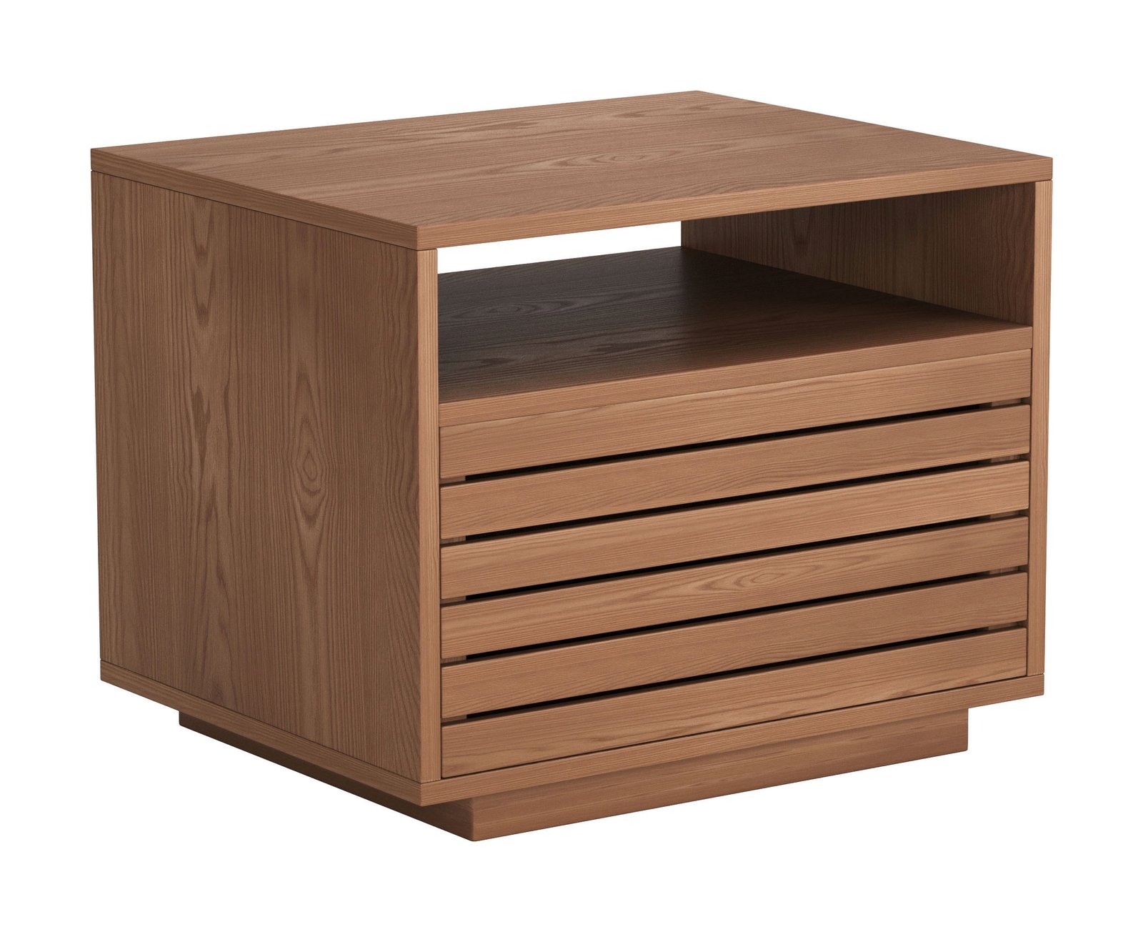 Slit Nightstand Walnut - Image 3