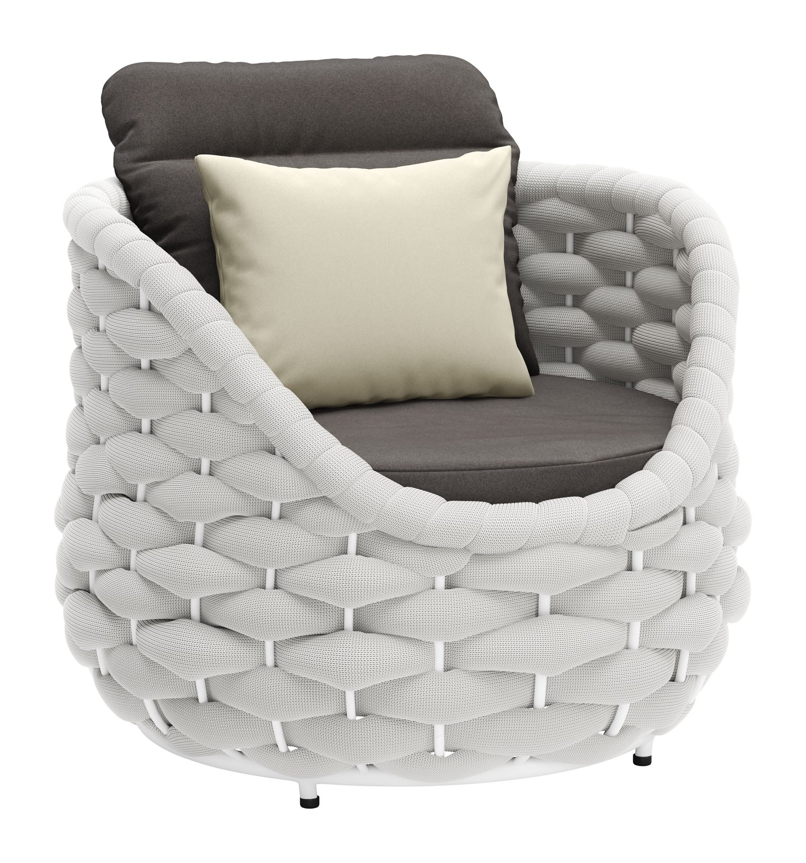 Coral Reef Accent Chair Gray - Image 2