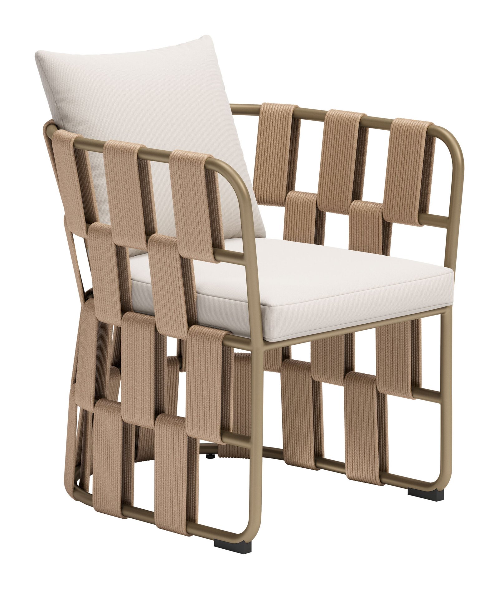 Quadrat Dining Chair White - Image 3