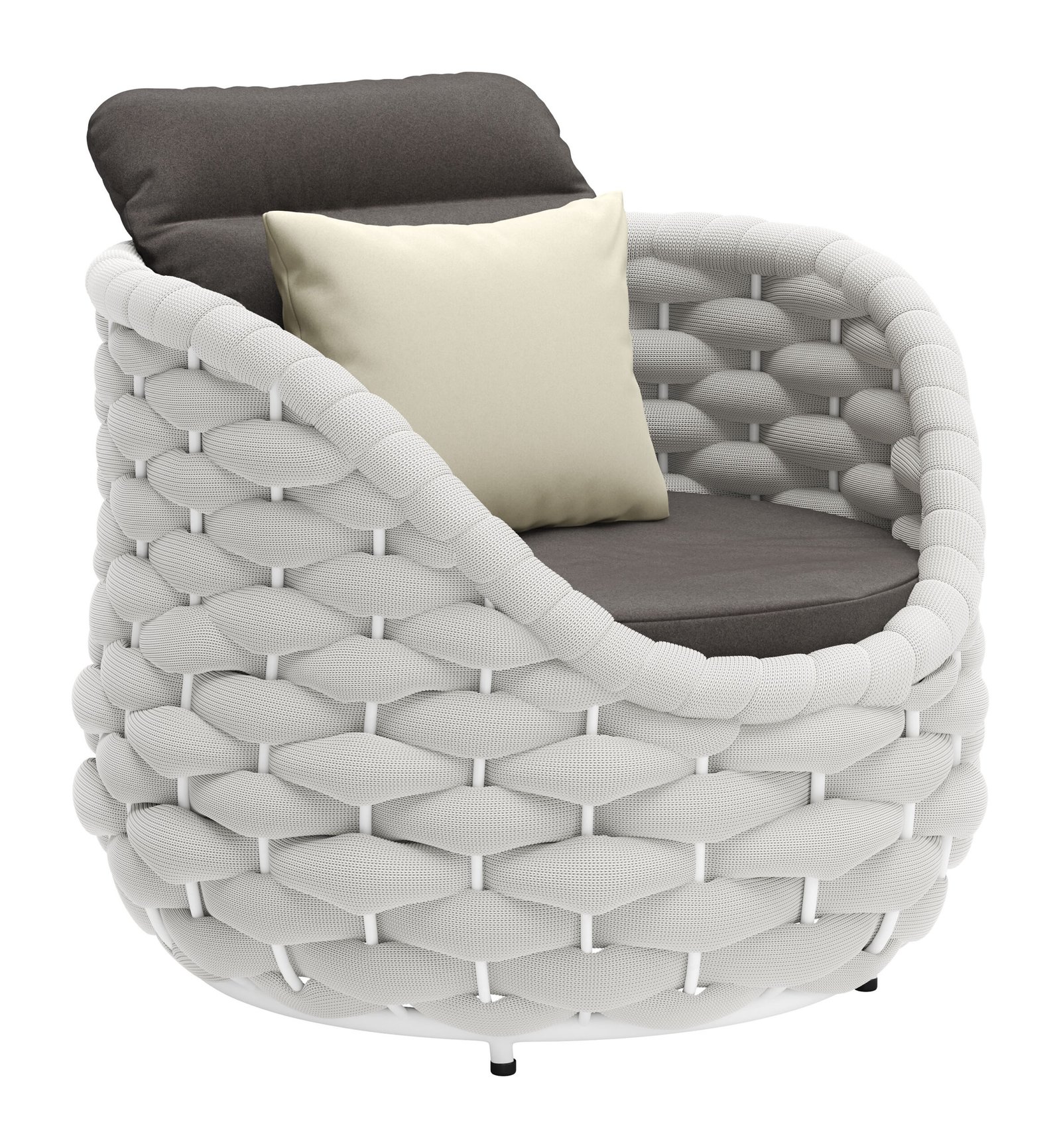 Coral Reef Accent Chair Gray - Image 7