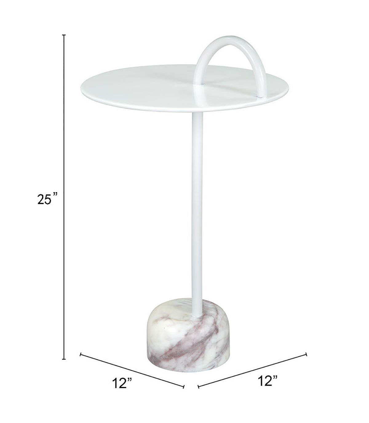 Will Side Table White - Image 11