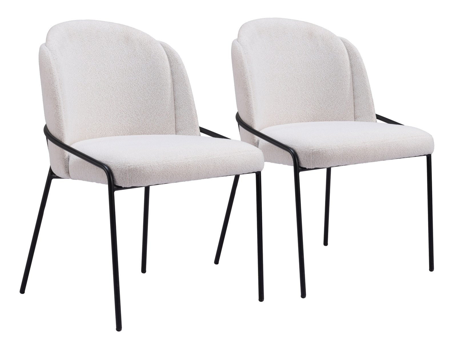 Jambi Dining Chair (Set of 2) Ivory - Image 10