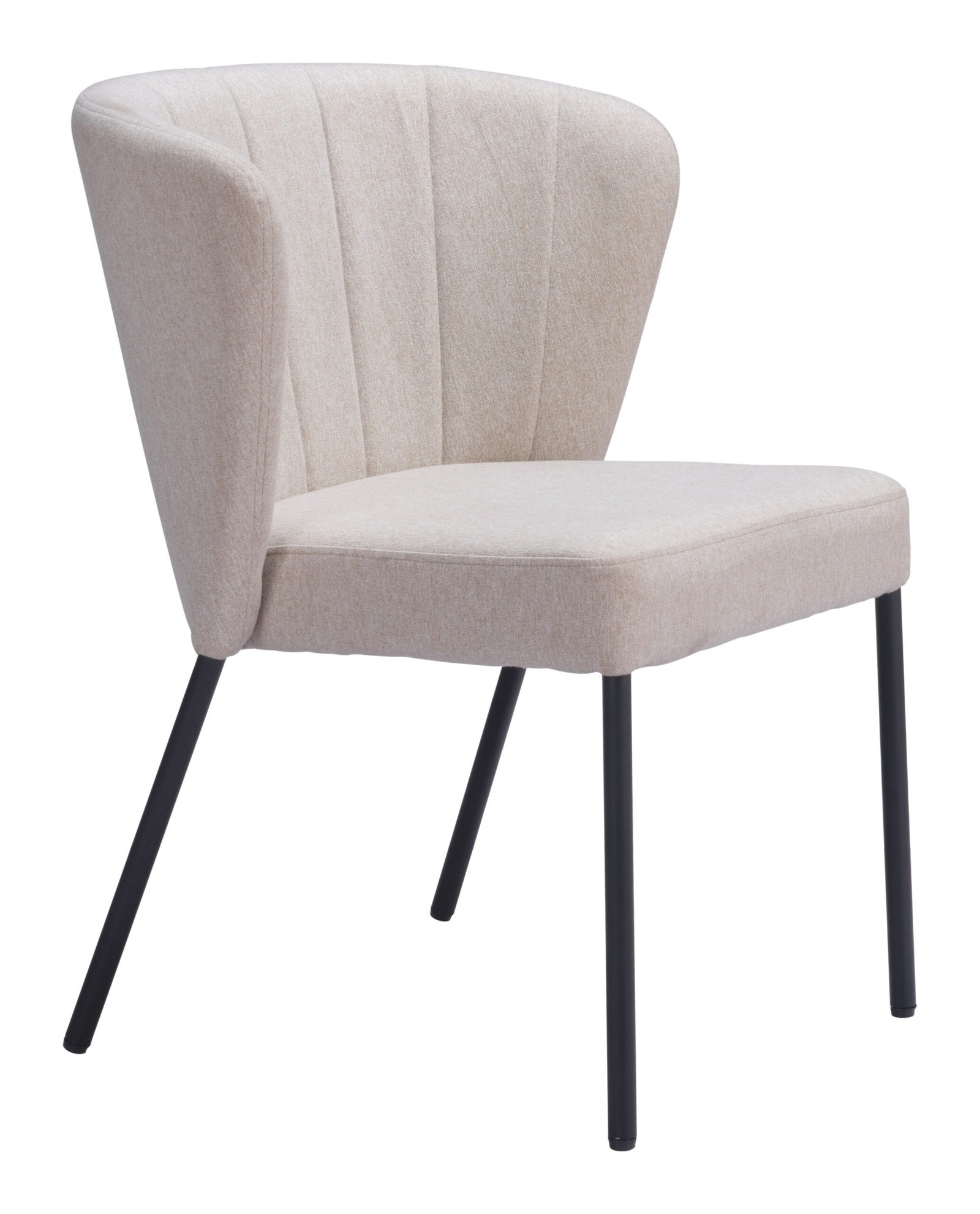 Aimee Dining Chair (Set of 2) Beige - Image 3