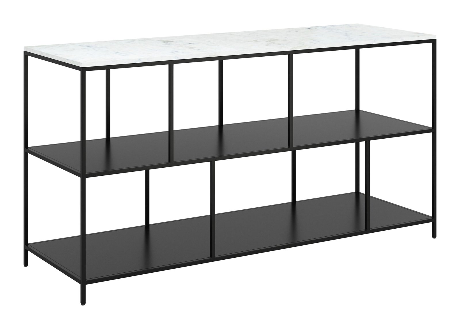Singularity Console Table White & Black - Image 2