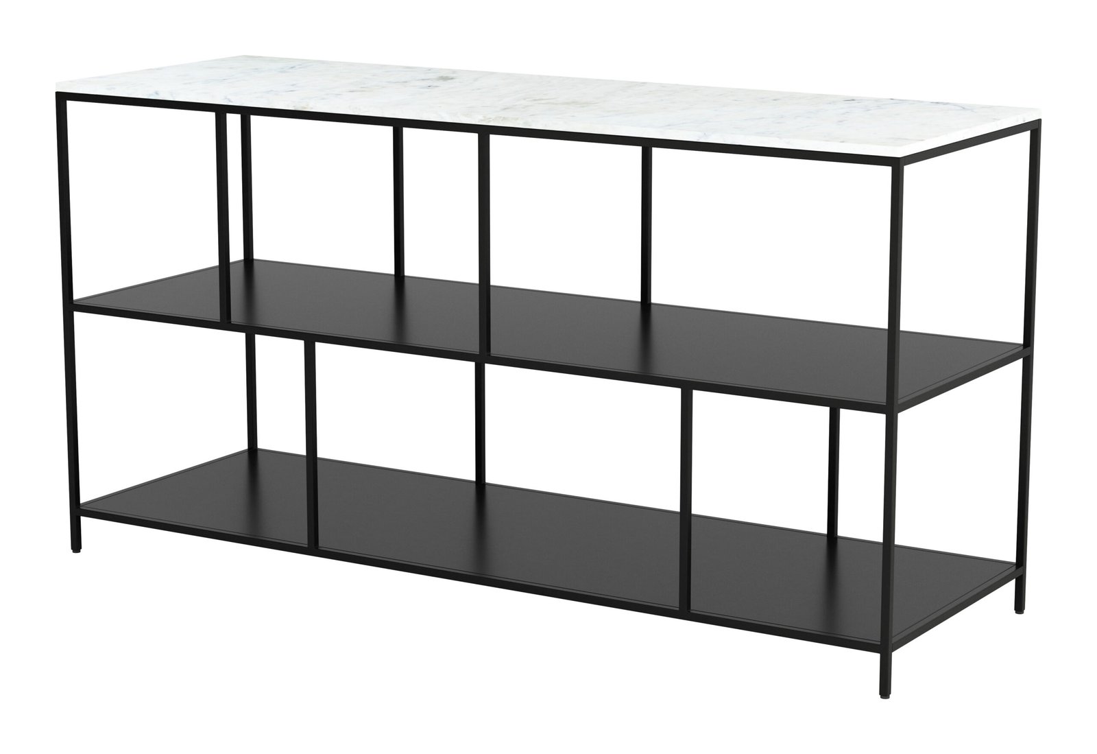 Singularity Console Table White & Black - Image 5