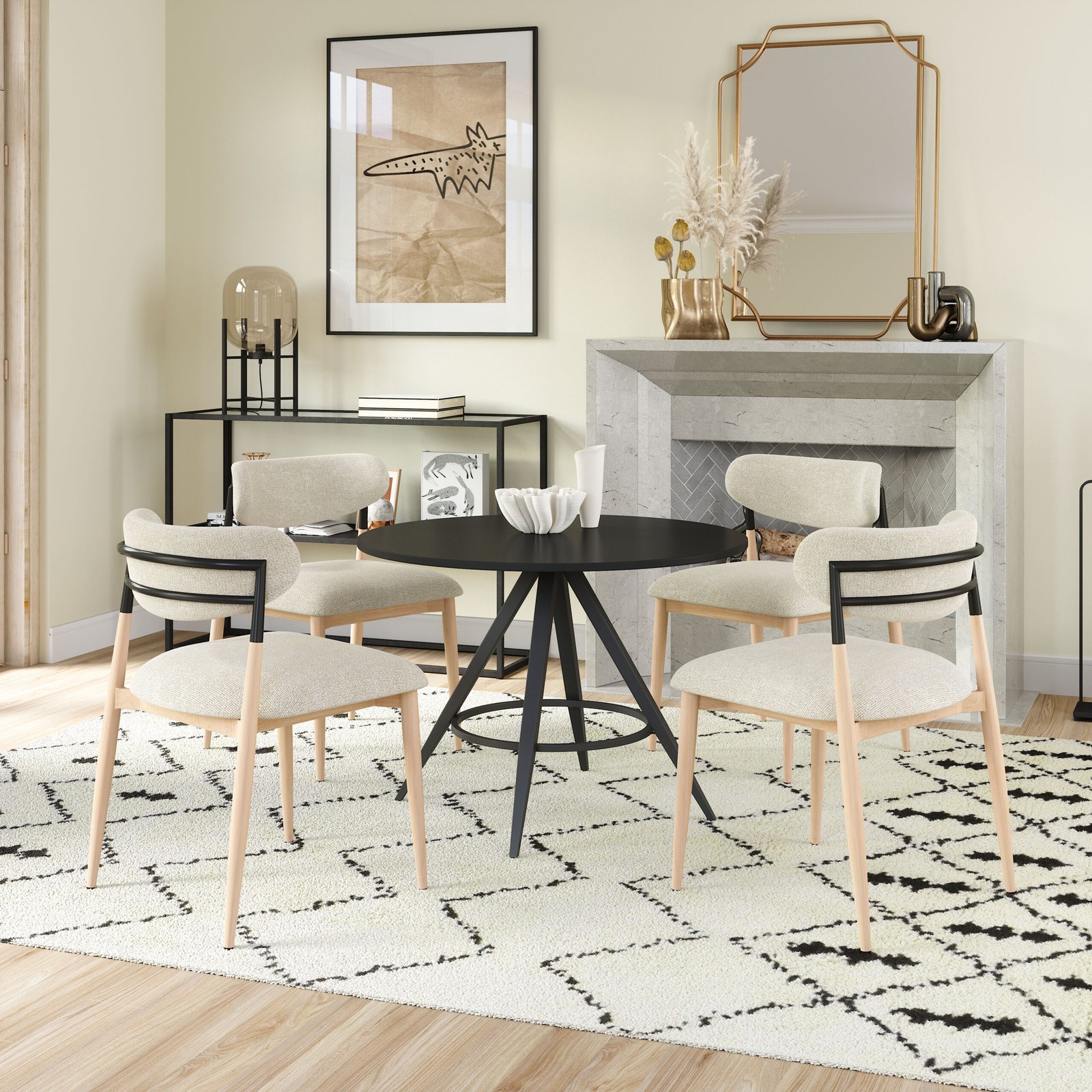 Dinos Dining Table Black - Image 4