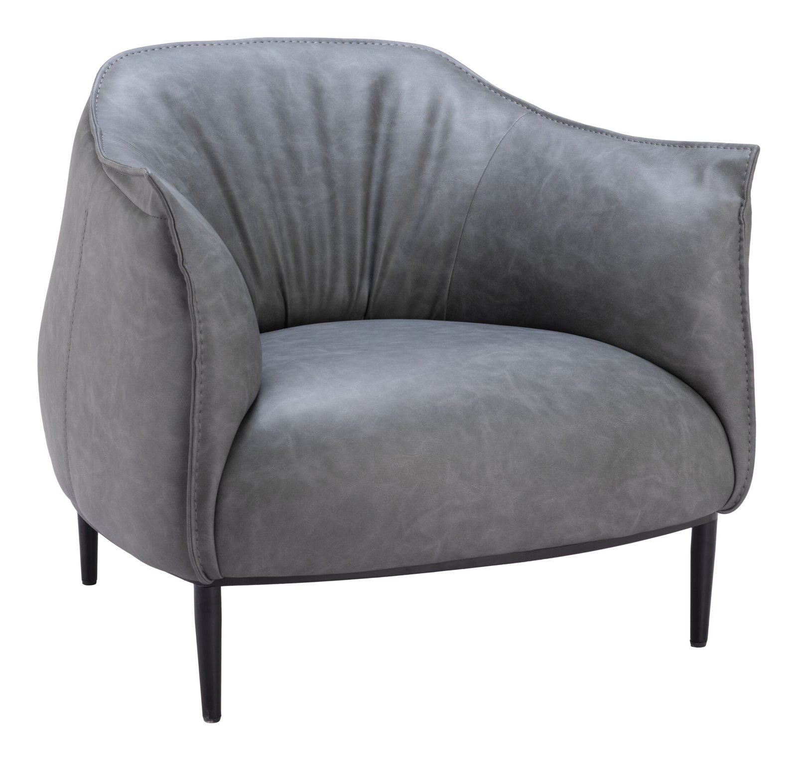 Julian Accent Chair Gray - Image 4