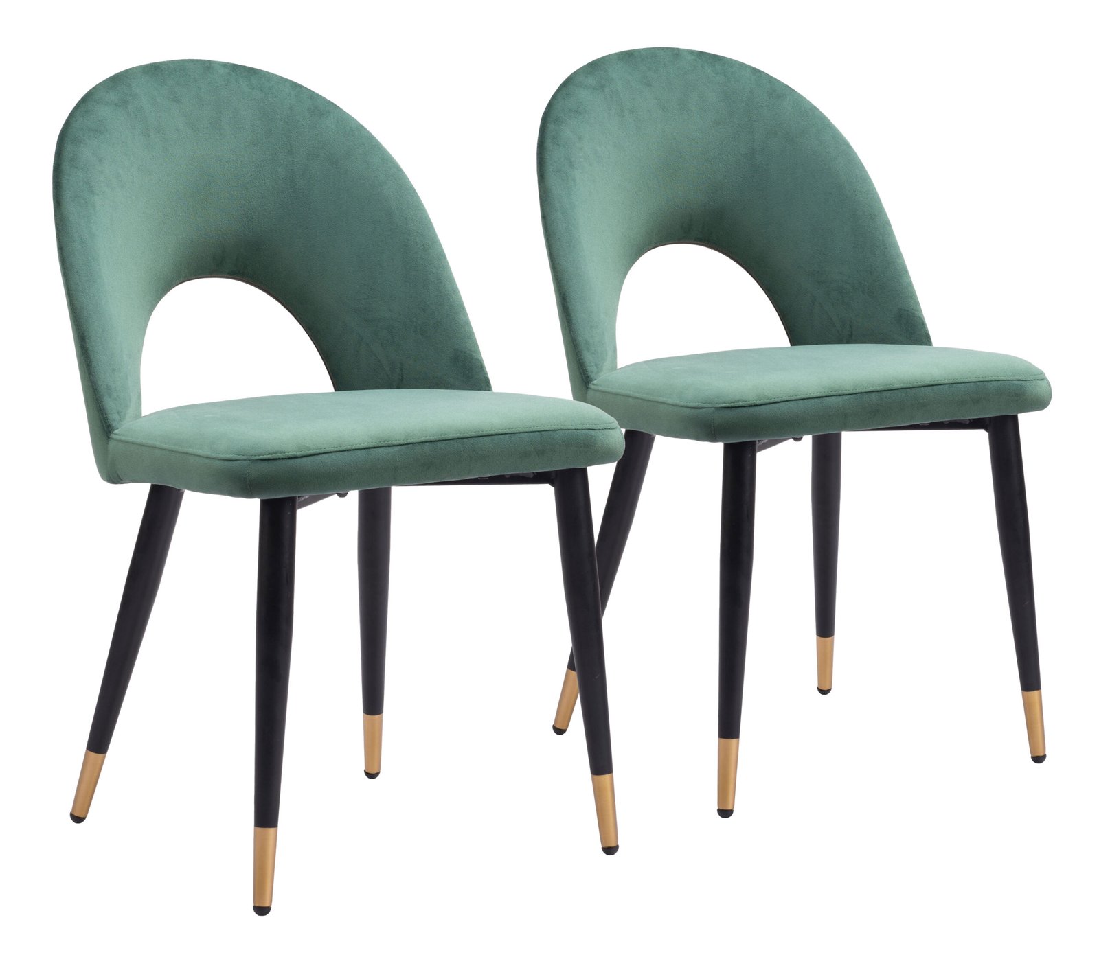 Menlo Dining Chair (Set of 2) Green - Image 12