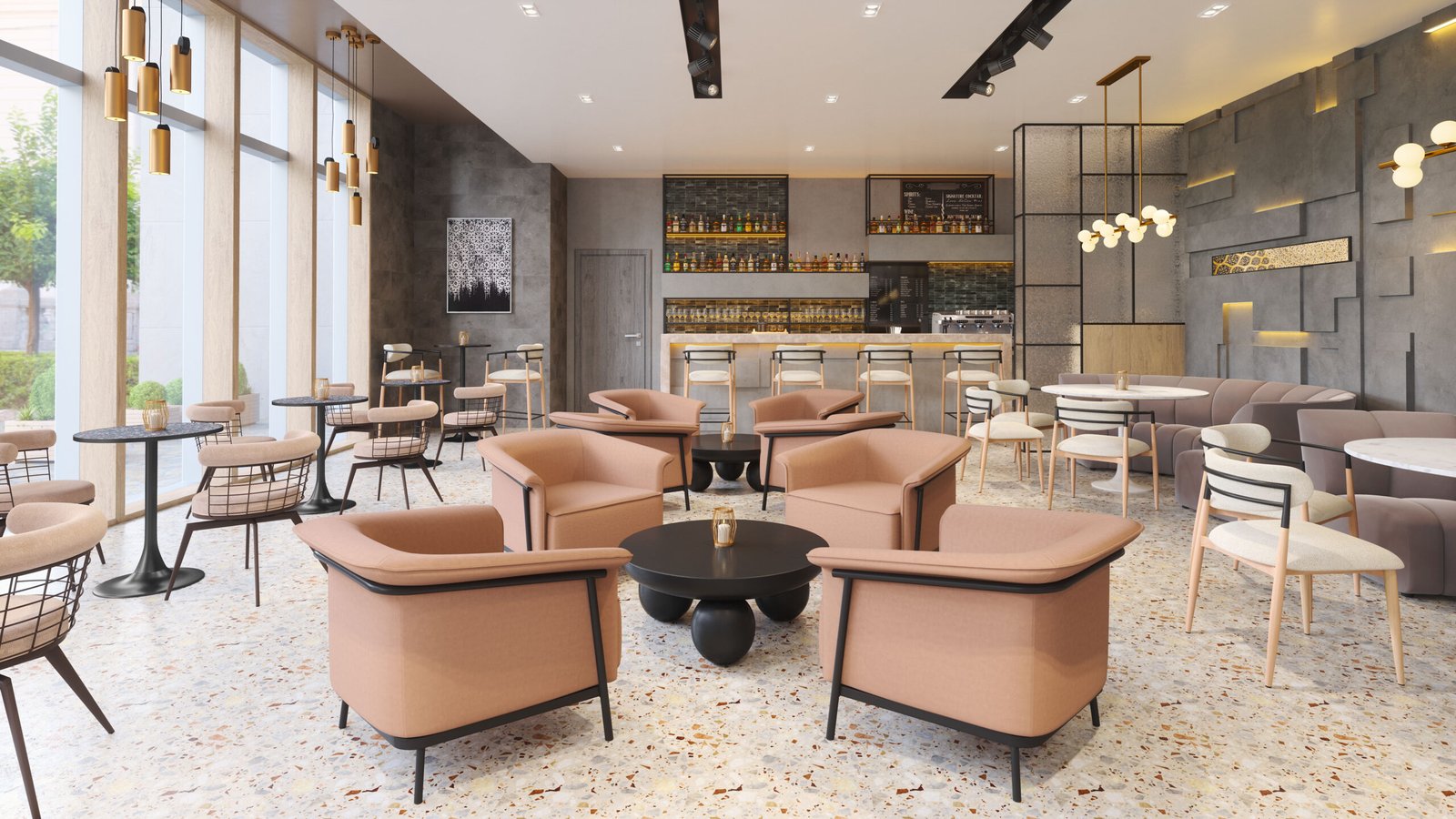 Burry Accent Chair Tan - Image 3